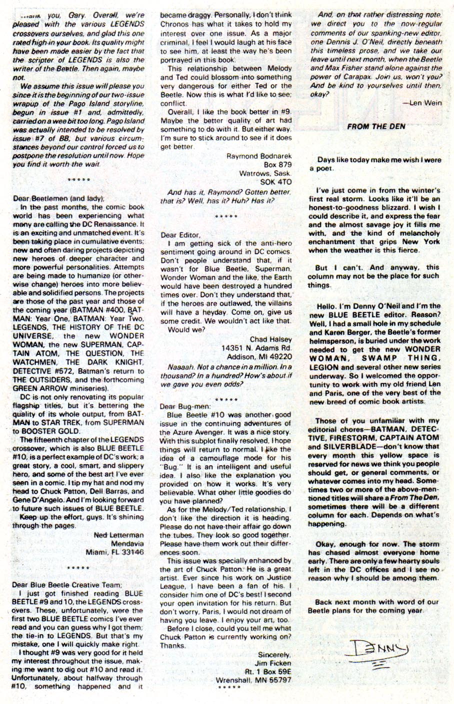 Read online Blue Beetle (1986) comic -  Issue #14 - 25