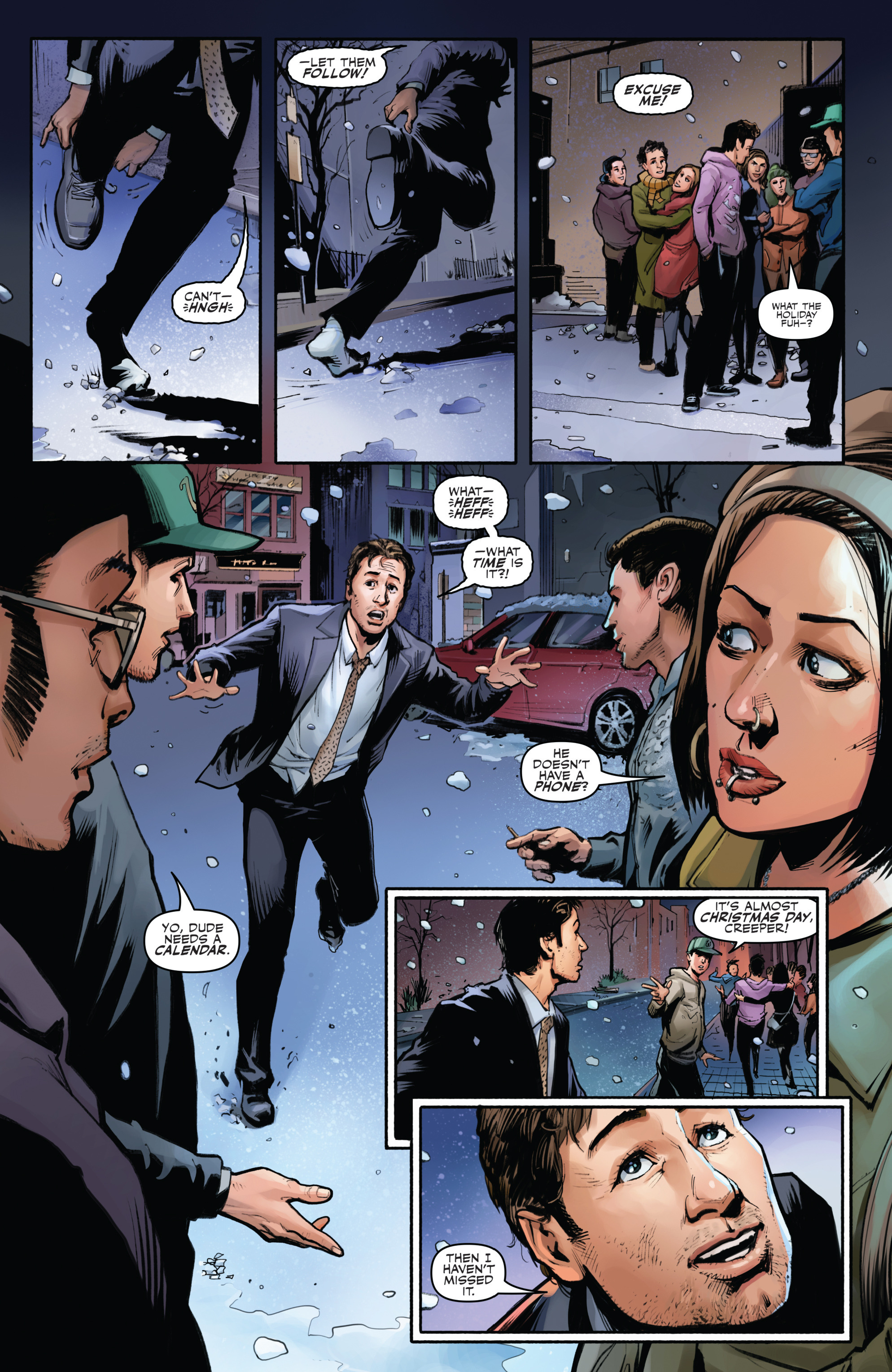 Read online The X-Files X-Mas Special comic -  Issue # Full - 4