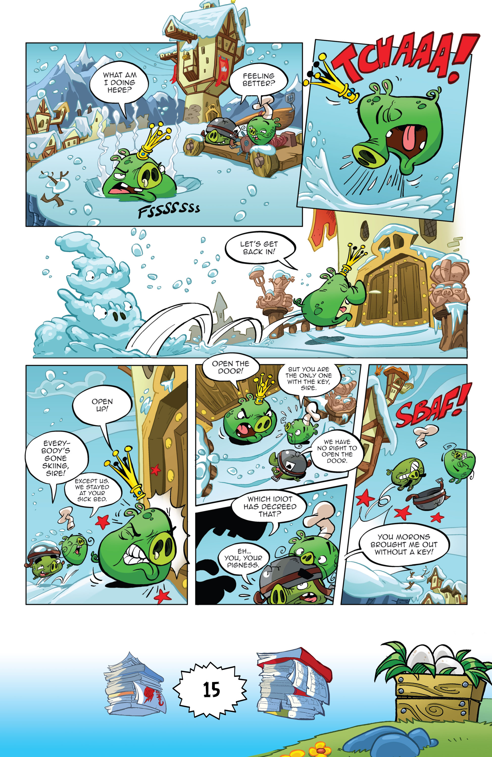 Read online Angry Birds Comics (2016) comic -  Issue #6 - 17