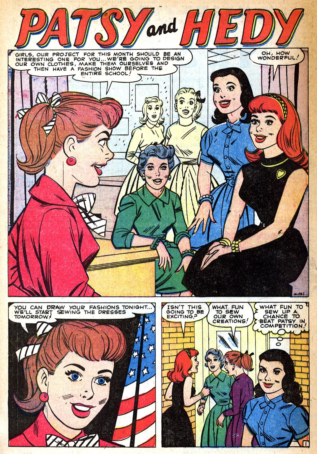 Read online Patsy and Hedy comic -  Issue #55 - 28