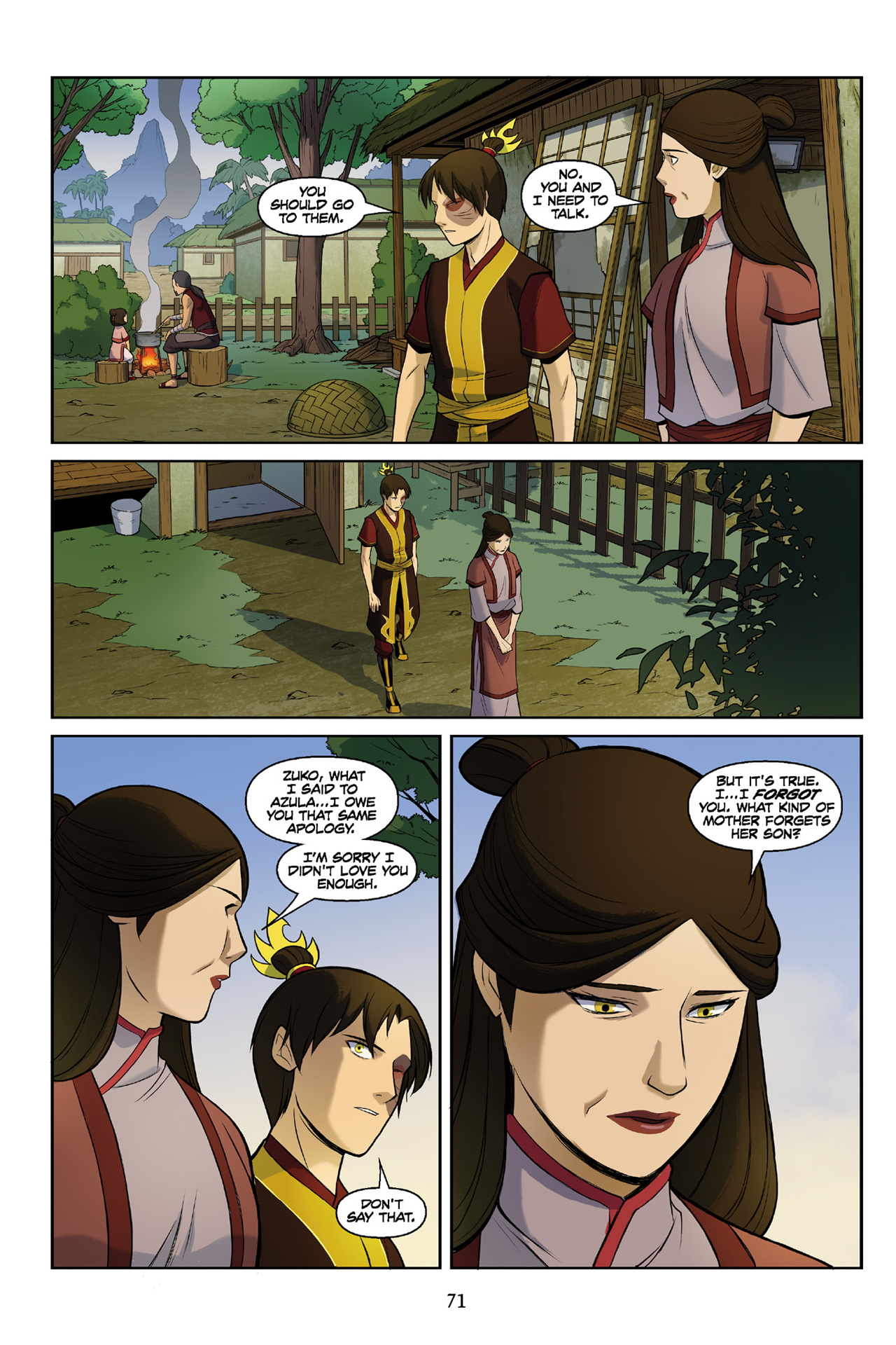 Read online Nickelodeon Avatar: The Last Airbender - The Search comic -  Issue # Part 3 - 71