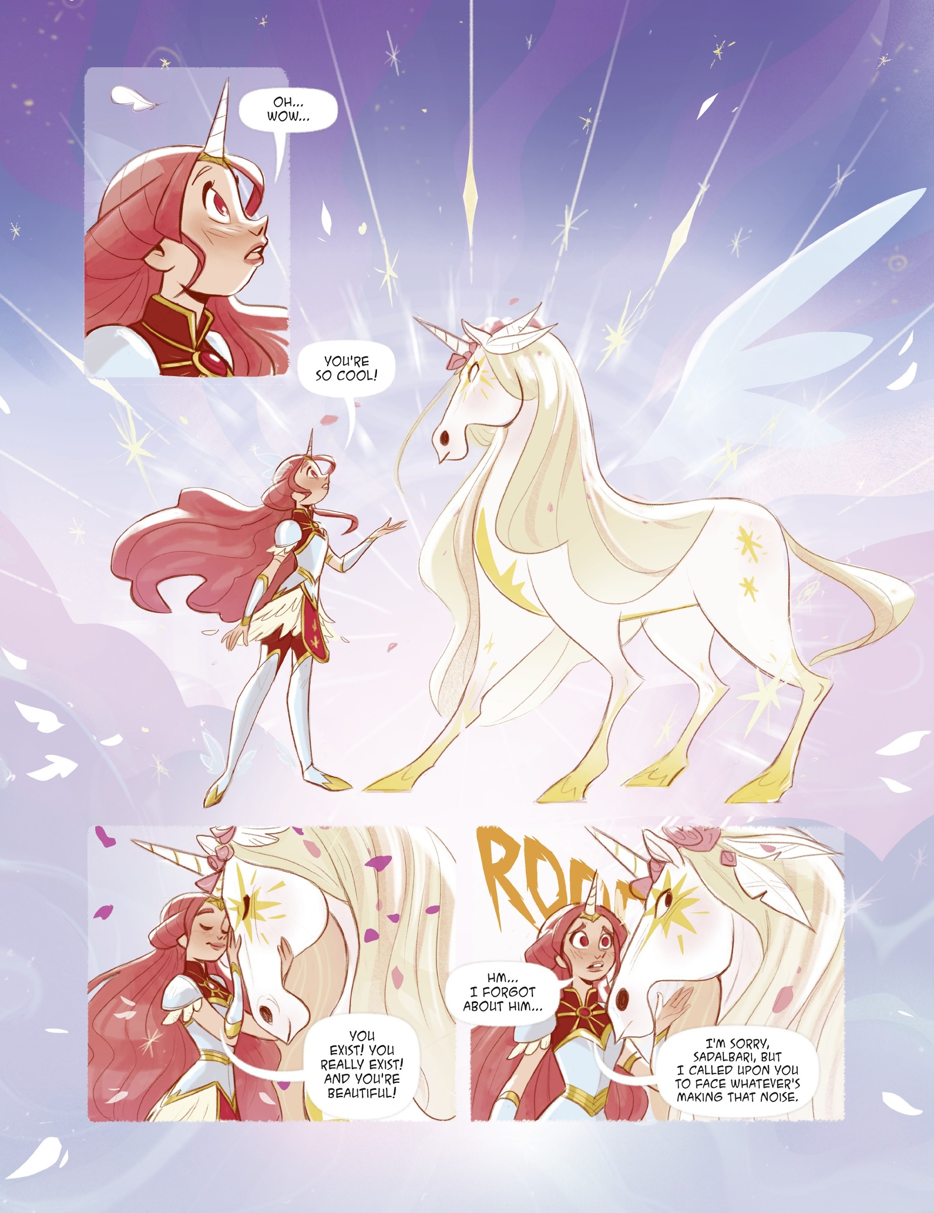 Read online The Unicorn Legacy: Call of the Goddess comic -  Issue # TPB - 14