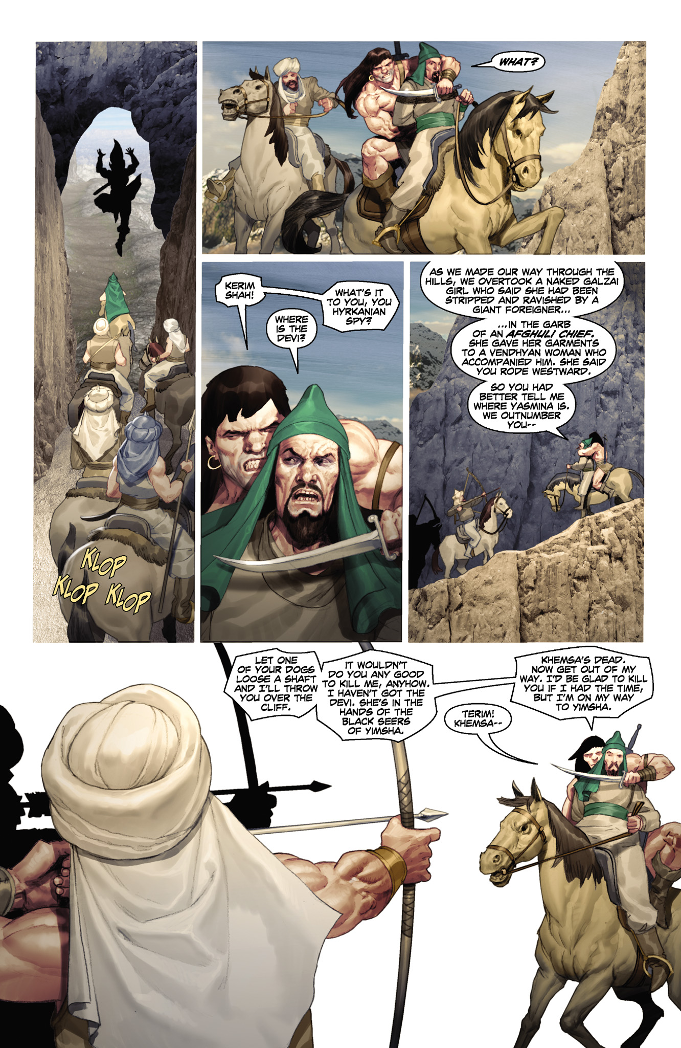 Read online Conan and the People of the Black Circle comic -  Issue #3 - 15