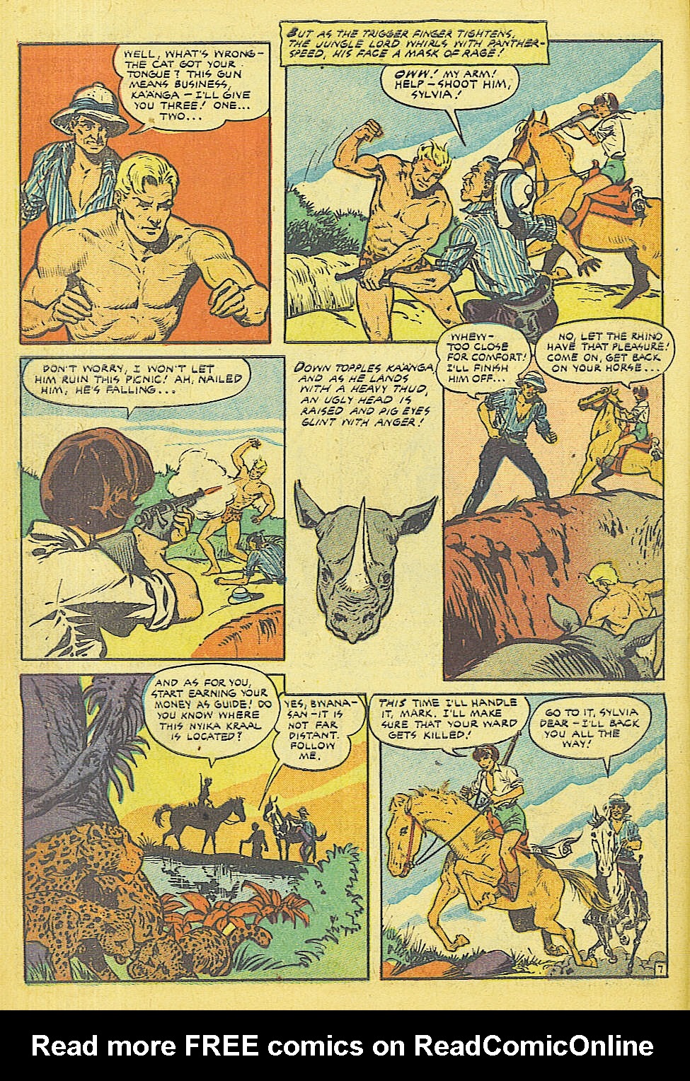 Read online Jungle Comics comic -  Issue #141 - 10