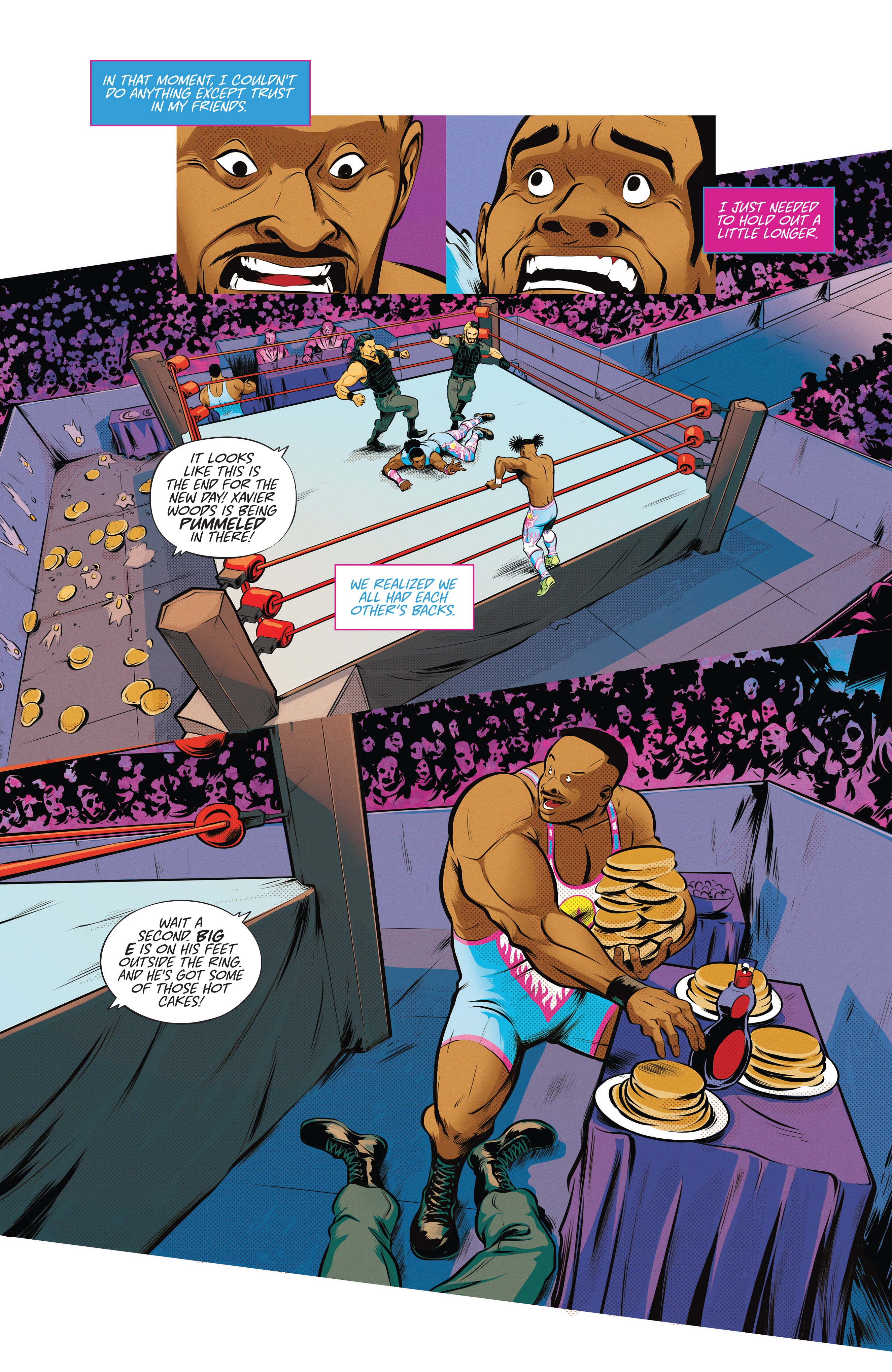 Read online WWE The New Day: Power of Positivity comic -  Issue #2 - 38