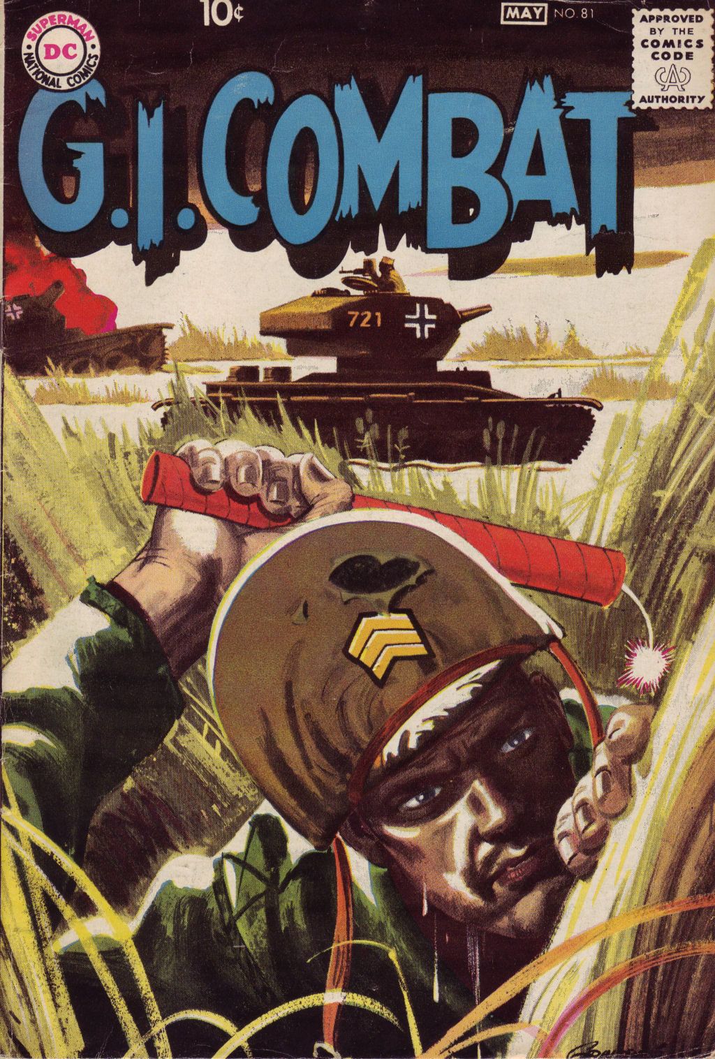 Read online G.I. Combat (1952) comic -  Issue #81 - 1