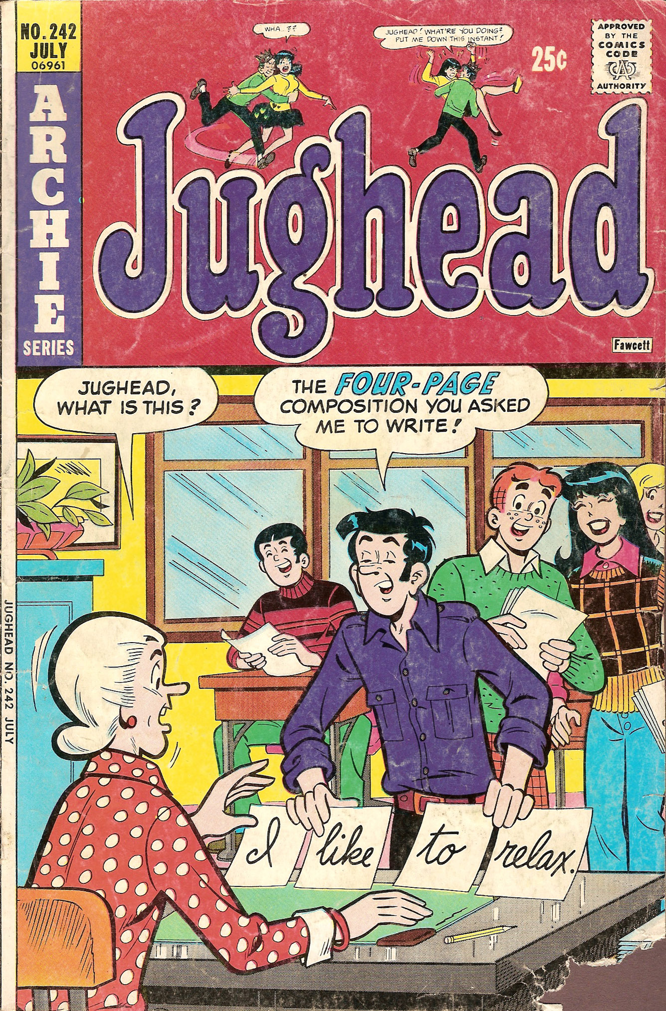 Read online Jughead (1965) comic -  Issue #242 - 1
