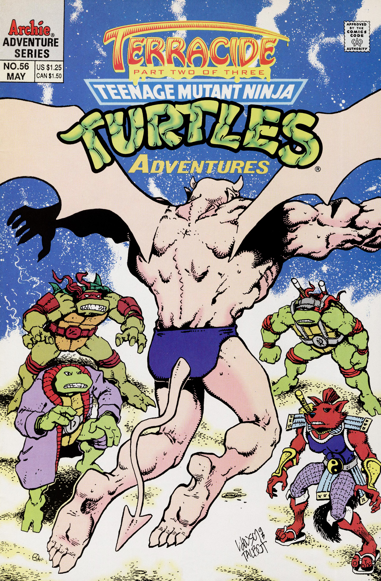 Read online Teenage Mutant Ninja Turtles Adventures (1989) comic -  Issue #56 - 1