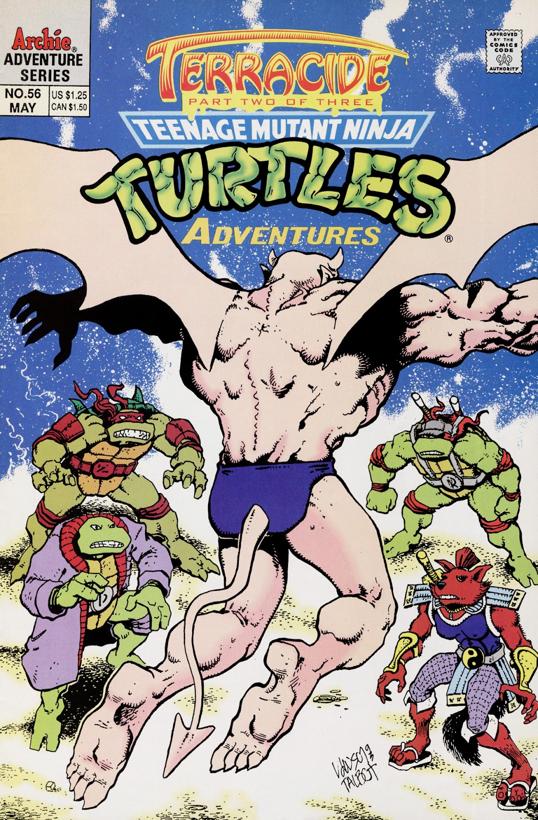 Teenage Mutant Ninja Turtles Adventures (1989) issue 56 - Page 1