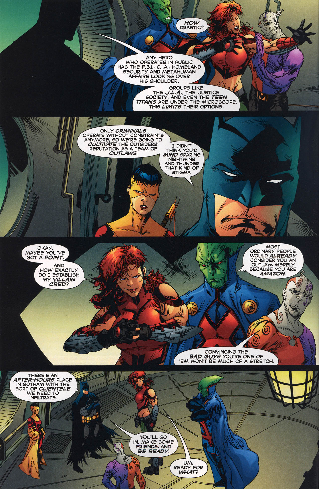 Read online Outsiders (2003) comic -  Issue #50 - 6