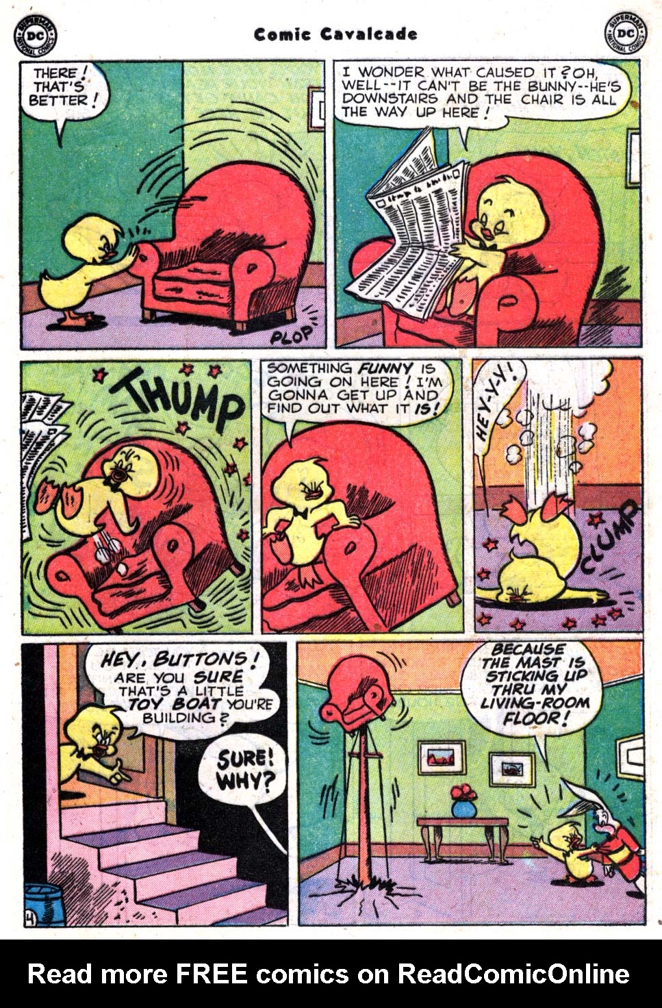 Read online Comic Cavalcade comic -  Issue #46 - 43