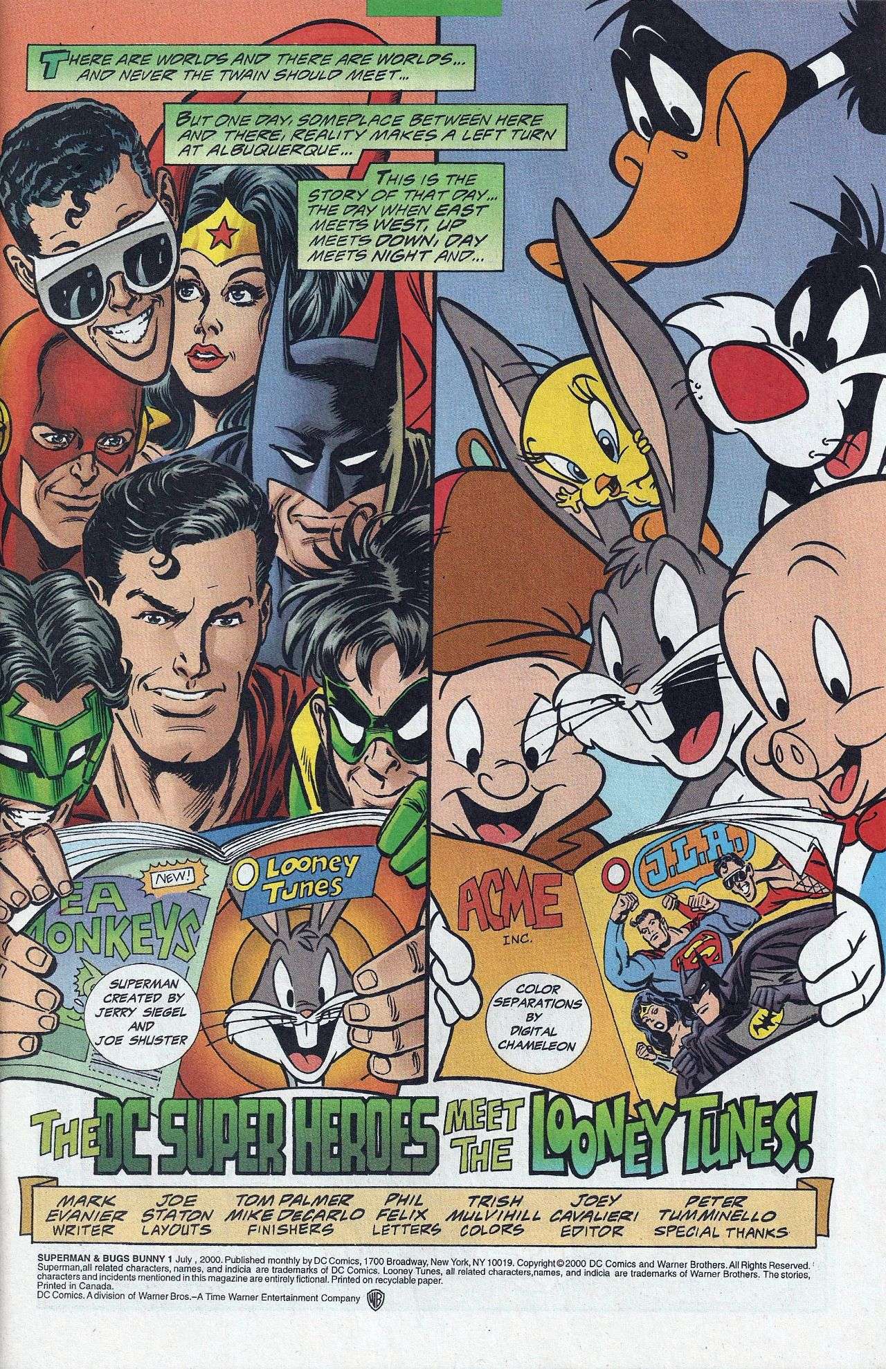 Superman & Bugs Bunny Issue #1 #1 - English 3