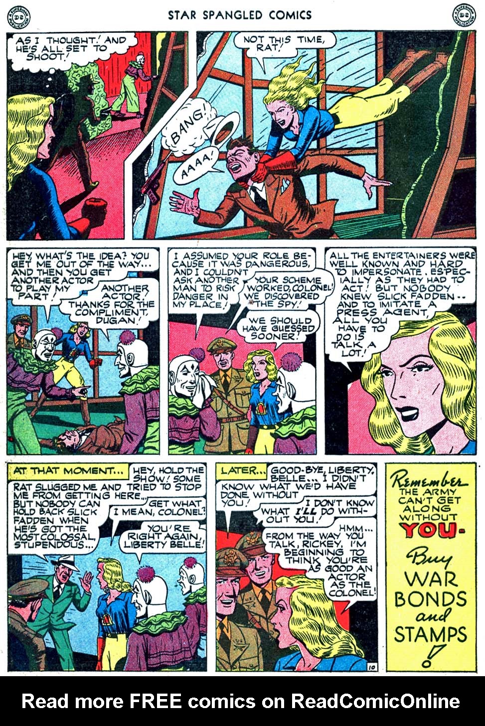 Read online Star Spangled Comics comic -  Issue #34 - 58
