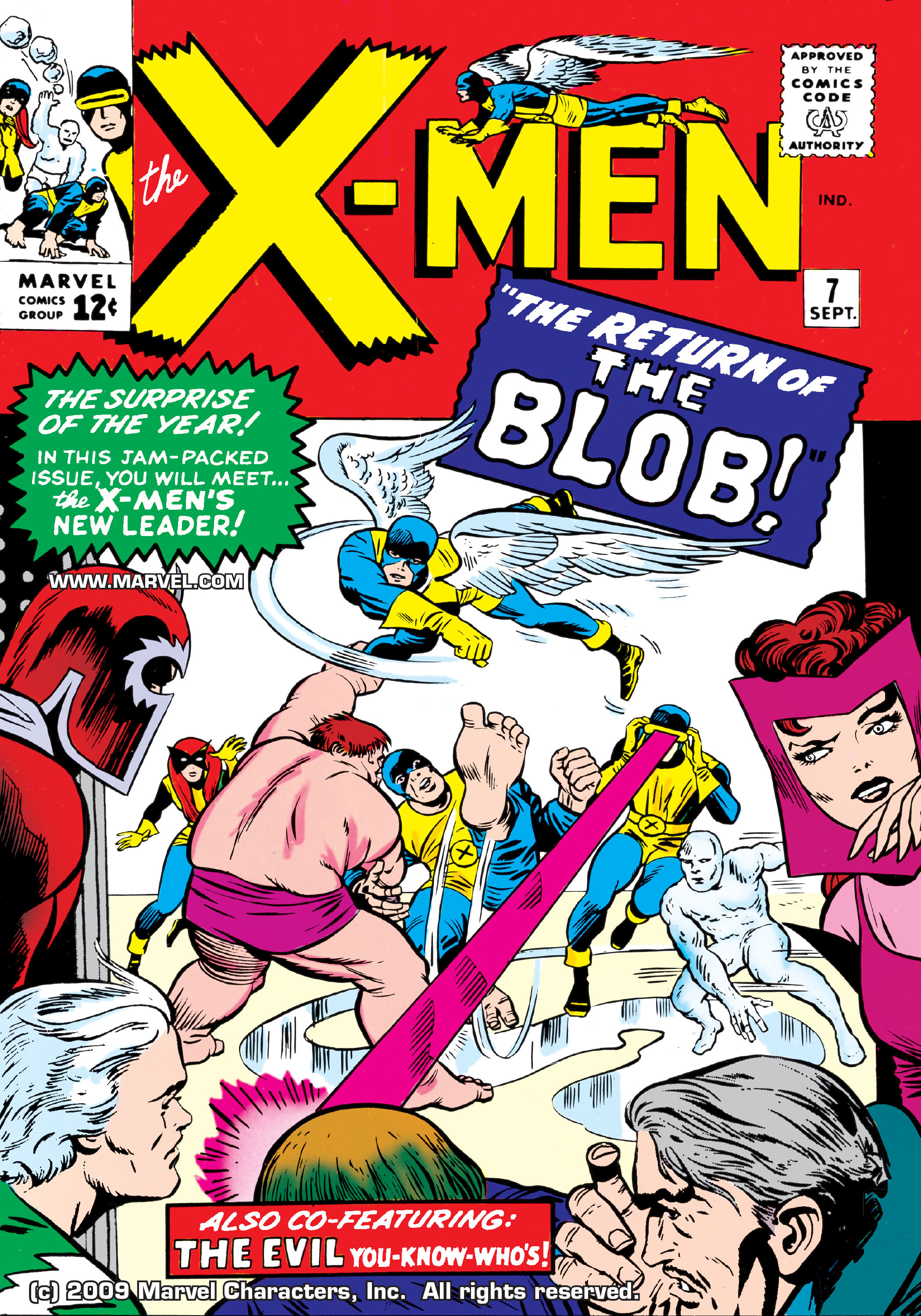 Read online Uncanny X-Men (1963) comic -  Issue #7 - 1