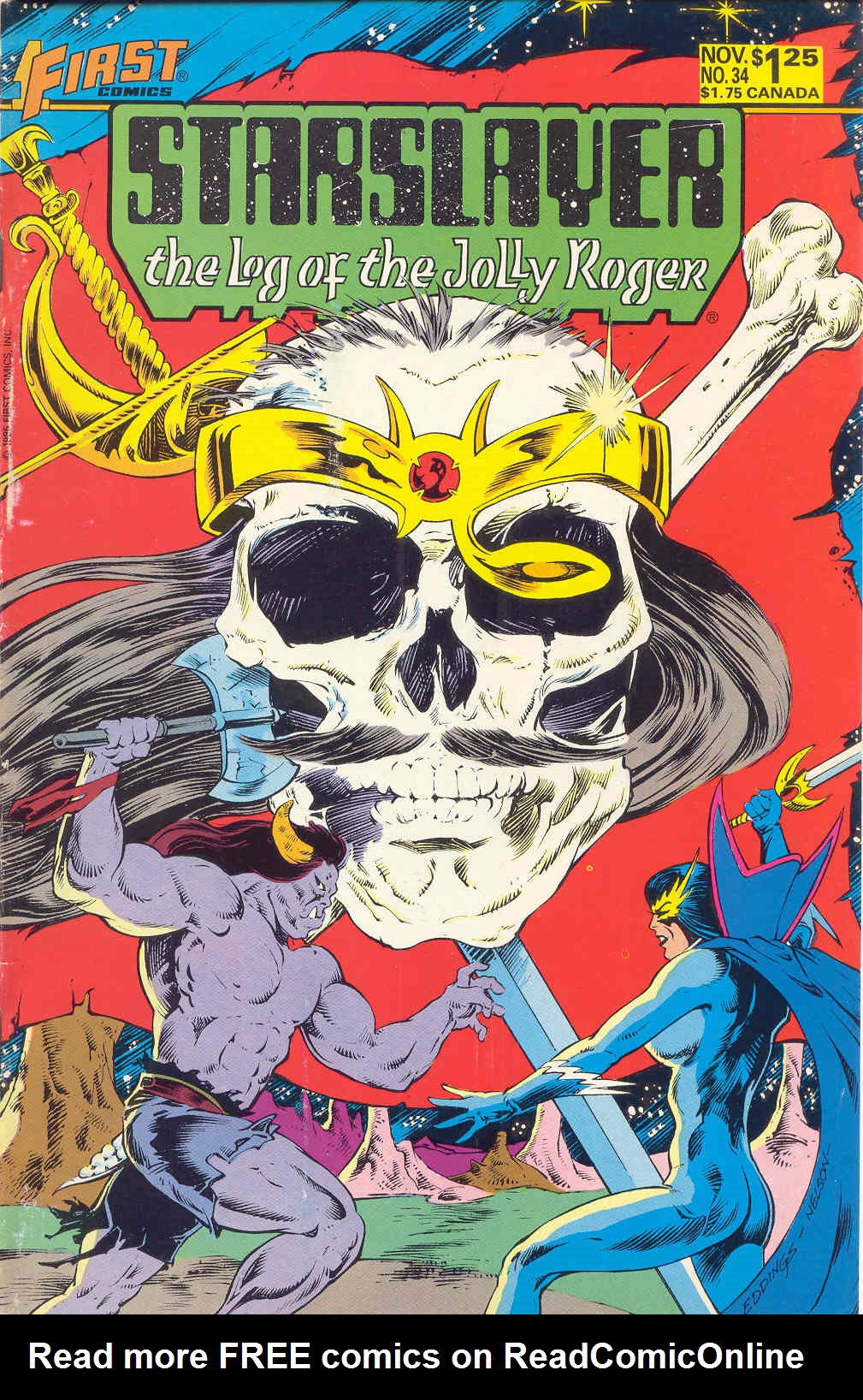 Read online Starslayer comic -  Issue #34 - 1