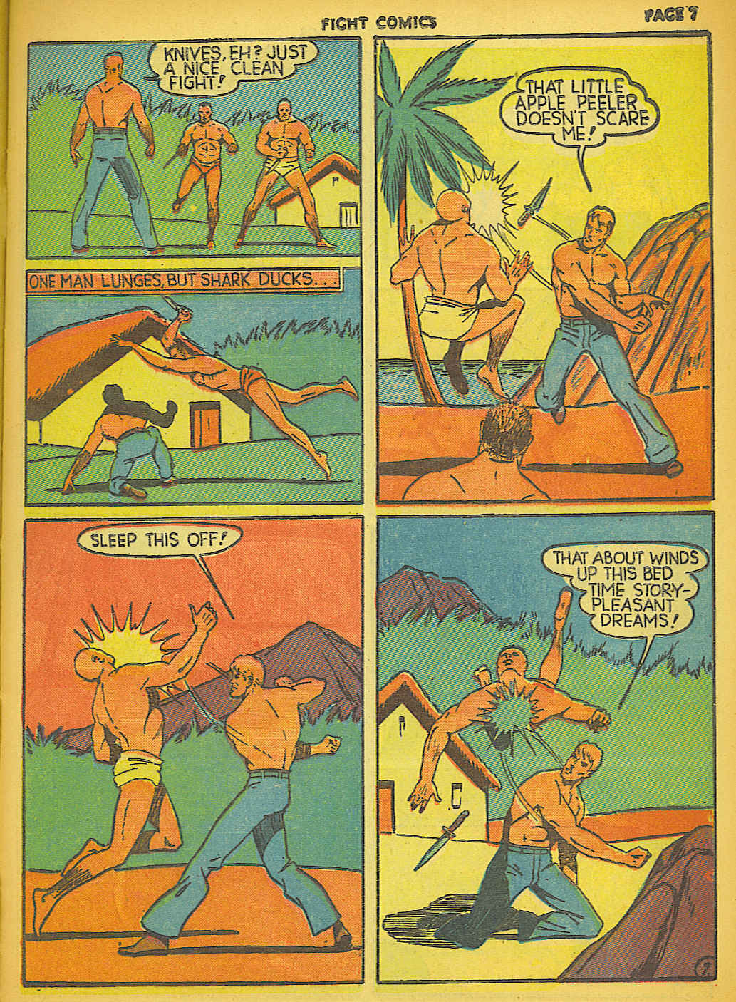 Read online Fight Comics comic -  Issue #2 - 9