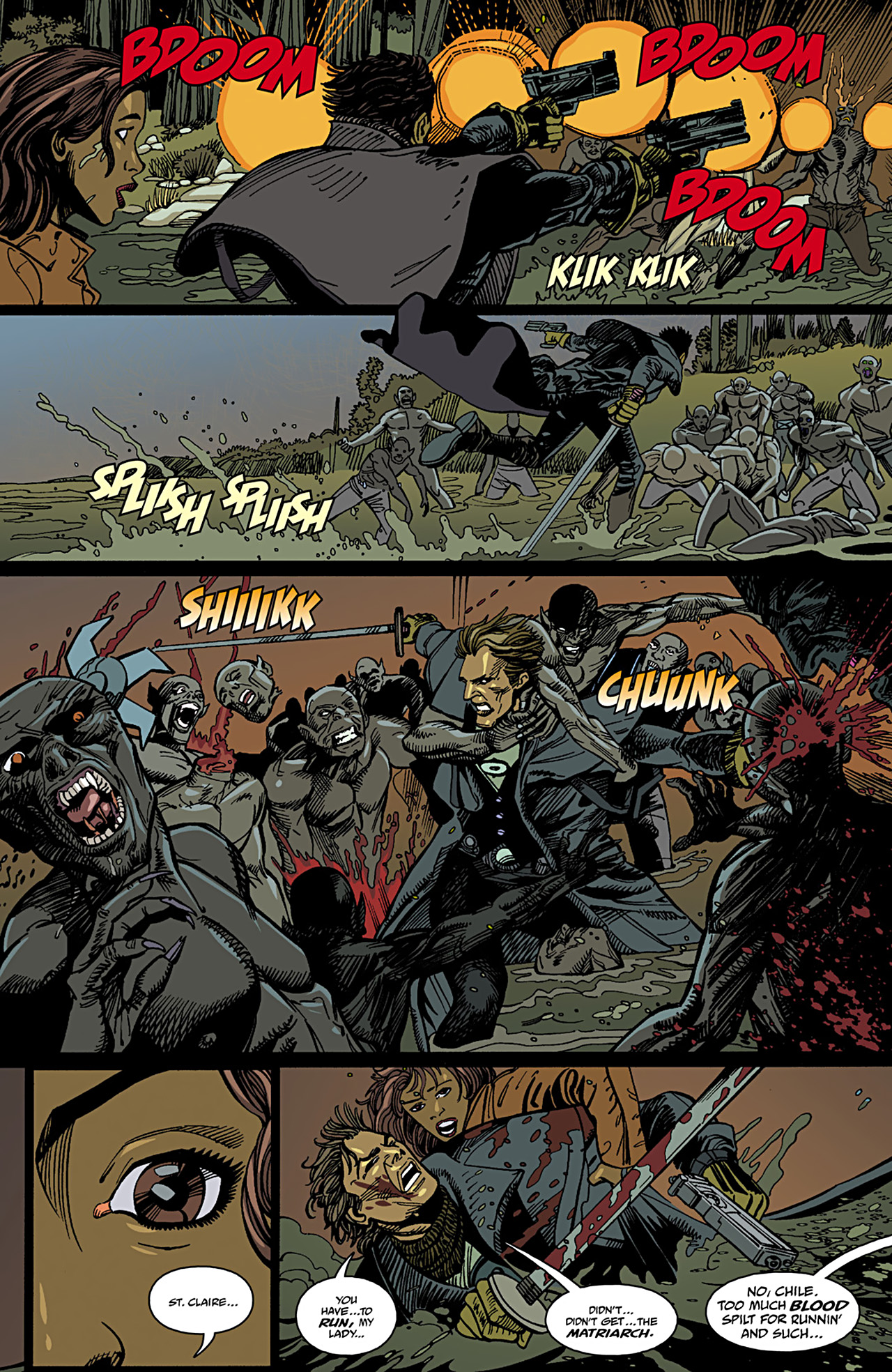 Read online Dominique Laveau: Voodoo Child comic -  Issue #5 - 14