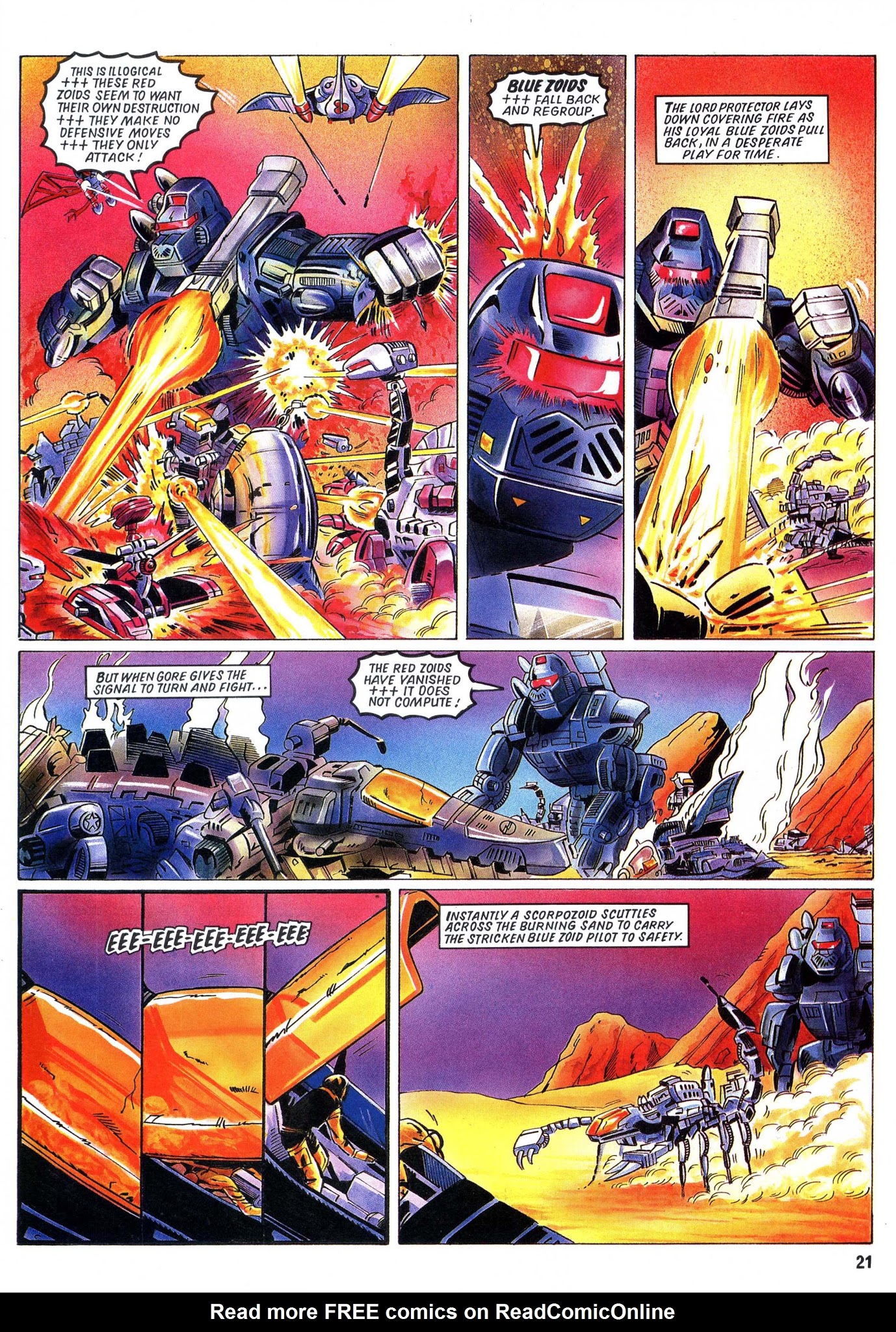 Read online Spider-Man and Zoids comic -  Issue #24 - 21