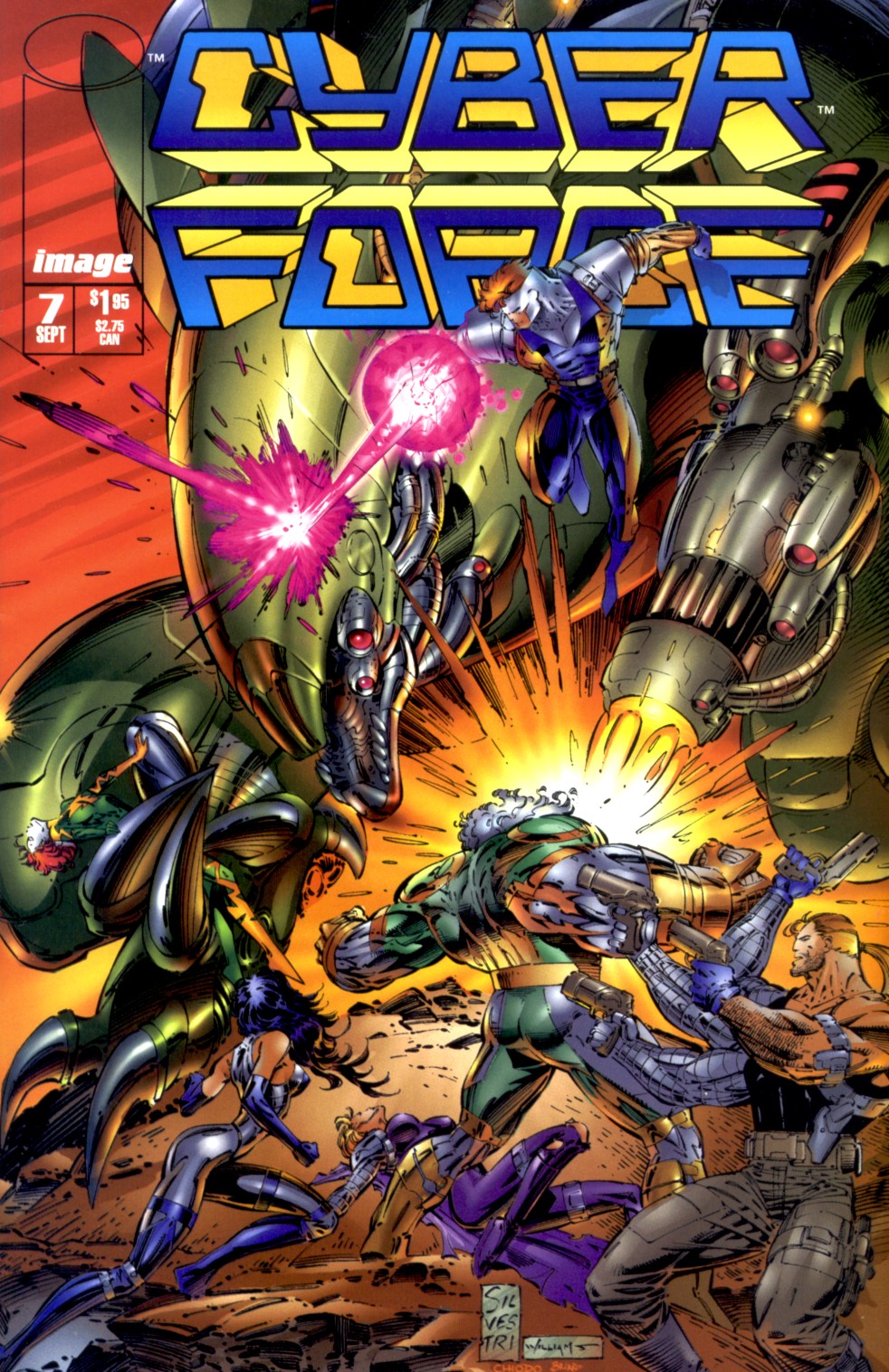Cyberforce (1993) Issue #7 #7 - English 1