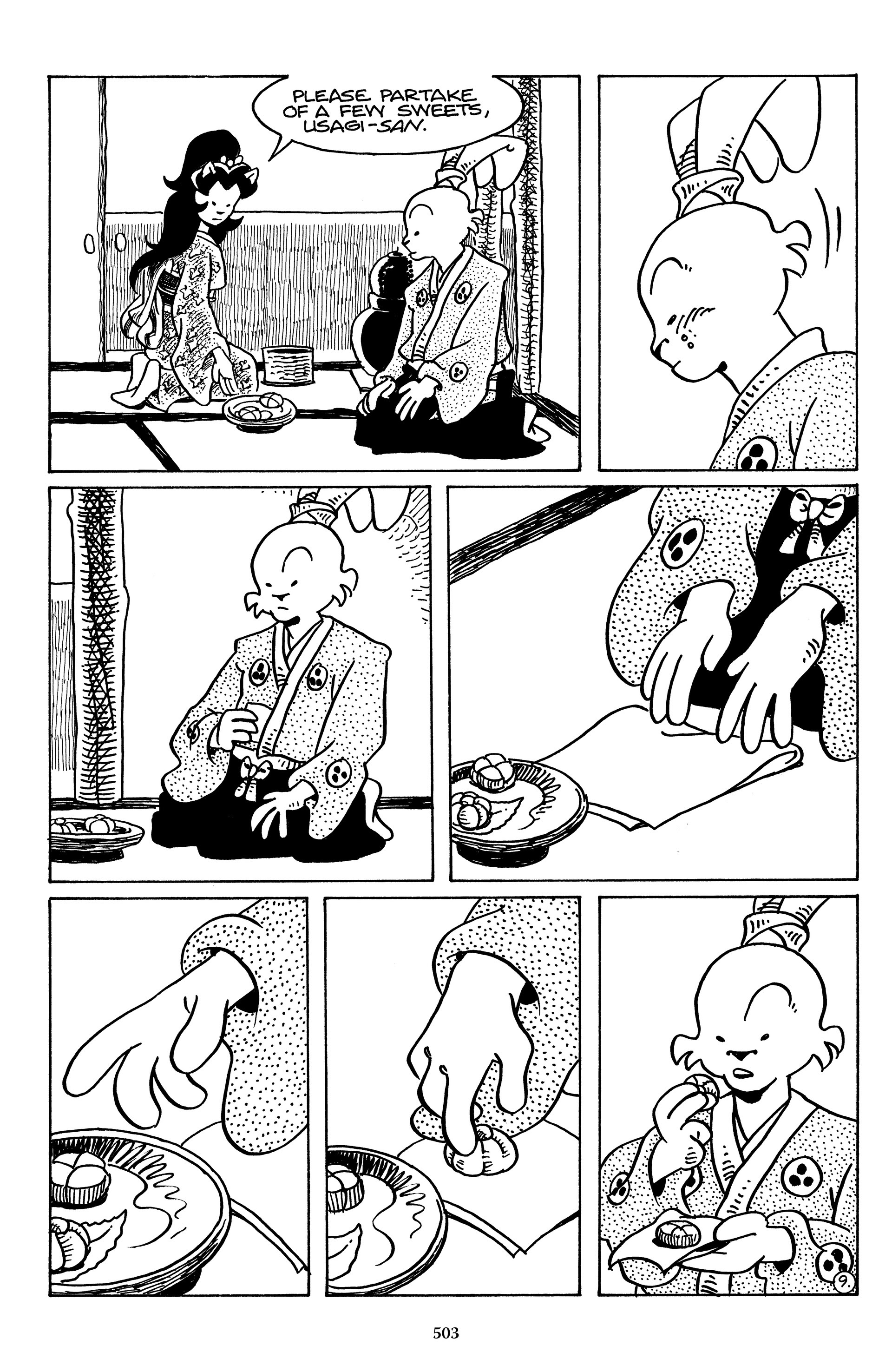 Read online The Usagi Yojimbo Saga (2021) comic -  Issue # TPB 5 (Part 5) - 100