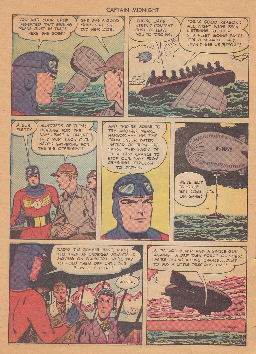 Read online Captain Midnight (1942) comic -  Issue #37 - 8