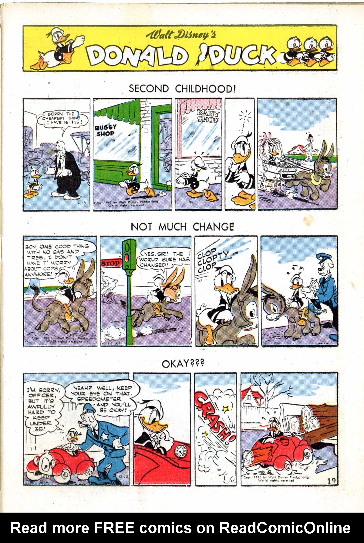 Read online Walt Disney's Comics and Stories comic -  Issue #33 - 21