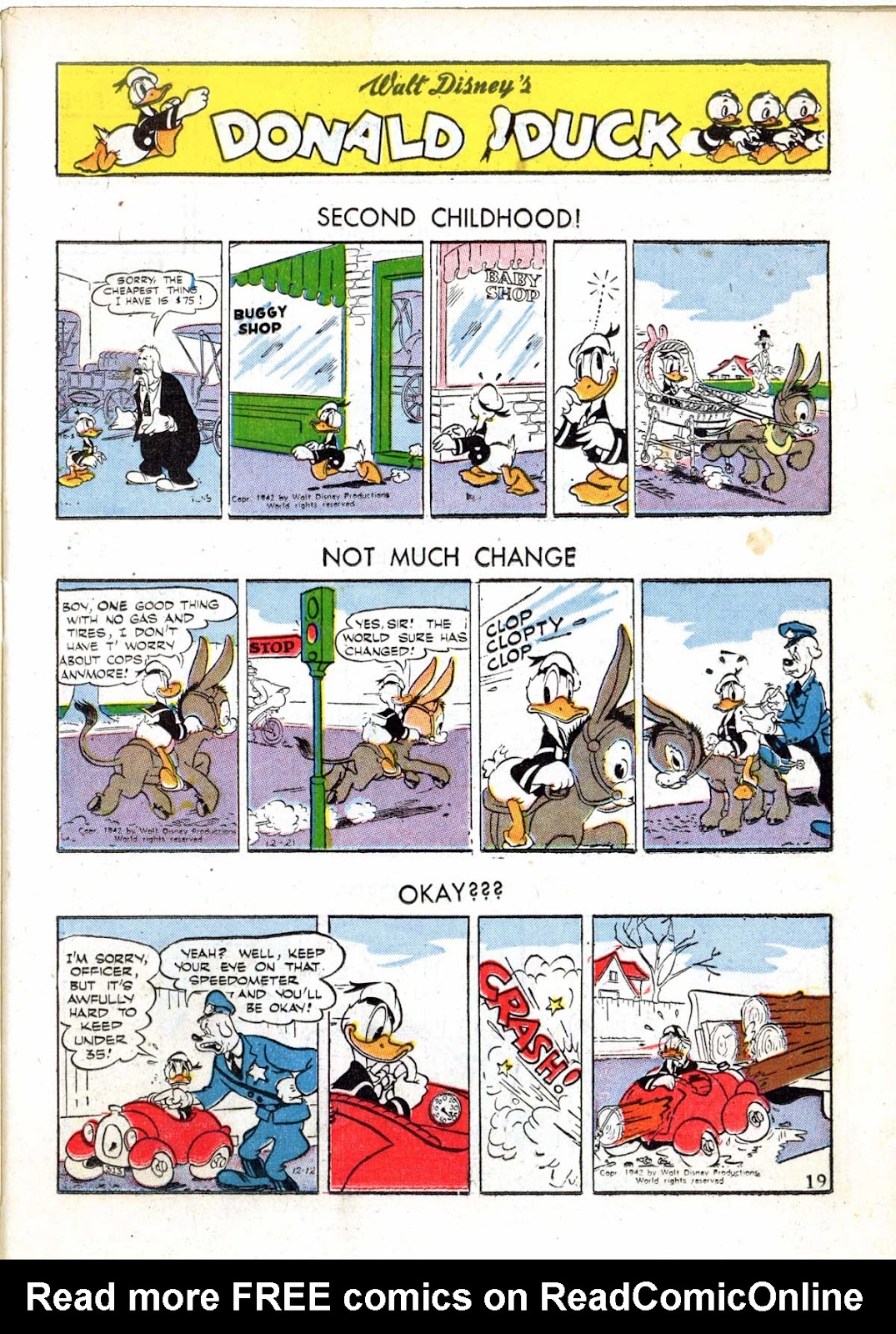Walt Disney's Comics and Stories issue 33 - Page 21