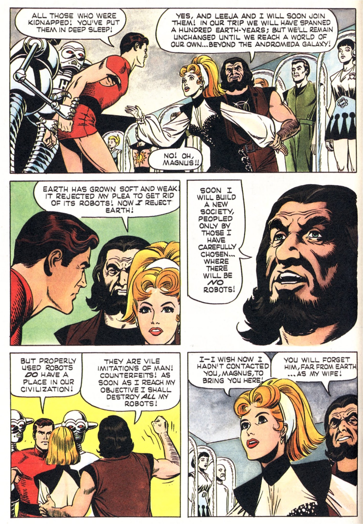 Read online Vintage Magnus, Robot Fighter comic -  Issue #3 - 16