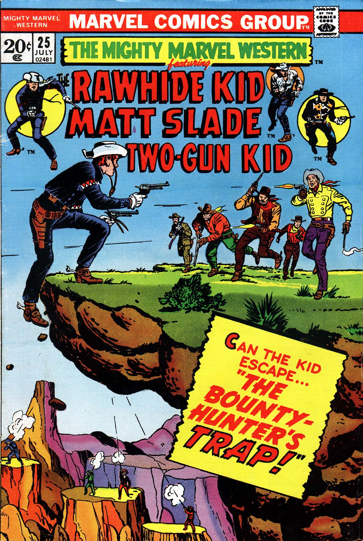Read online The Mighty Marvel Western comic -  Issue #25 - 1