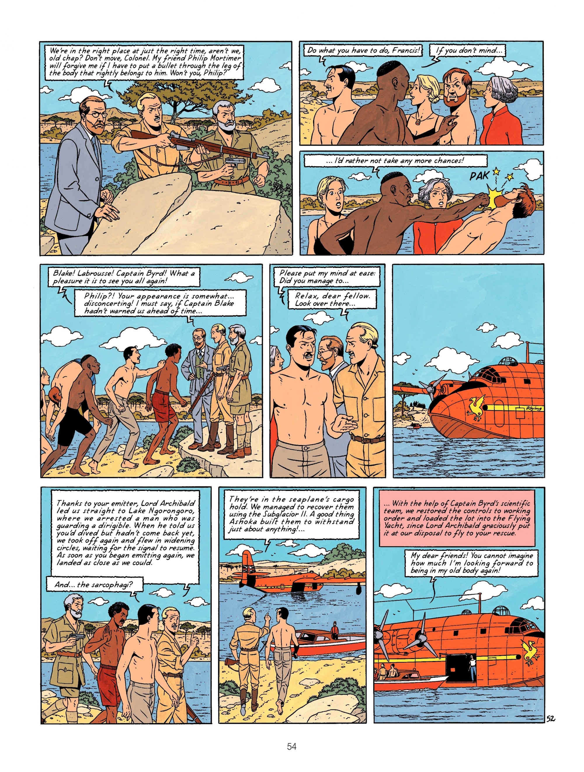 Read online Blake & Mortimer comic -  Issue #11 - 54