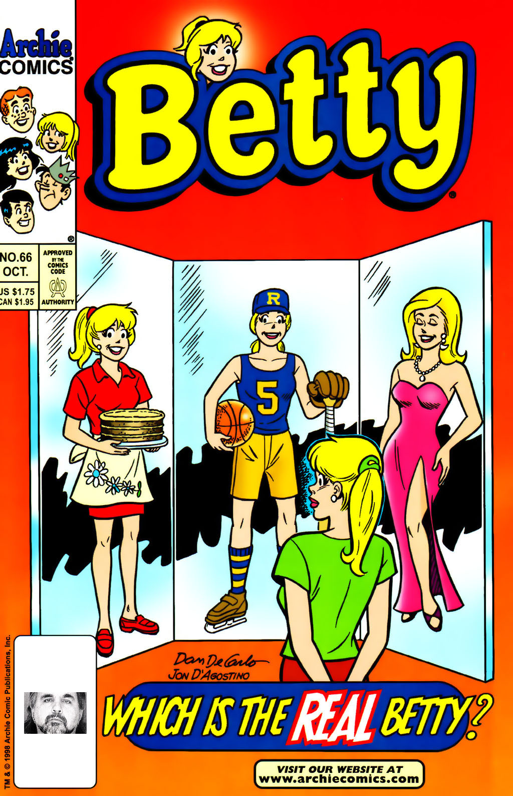 Read online Betty comic -  Issue #66 - 1