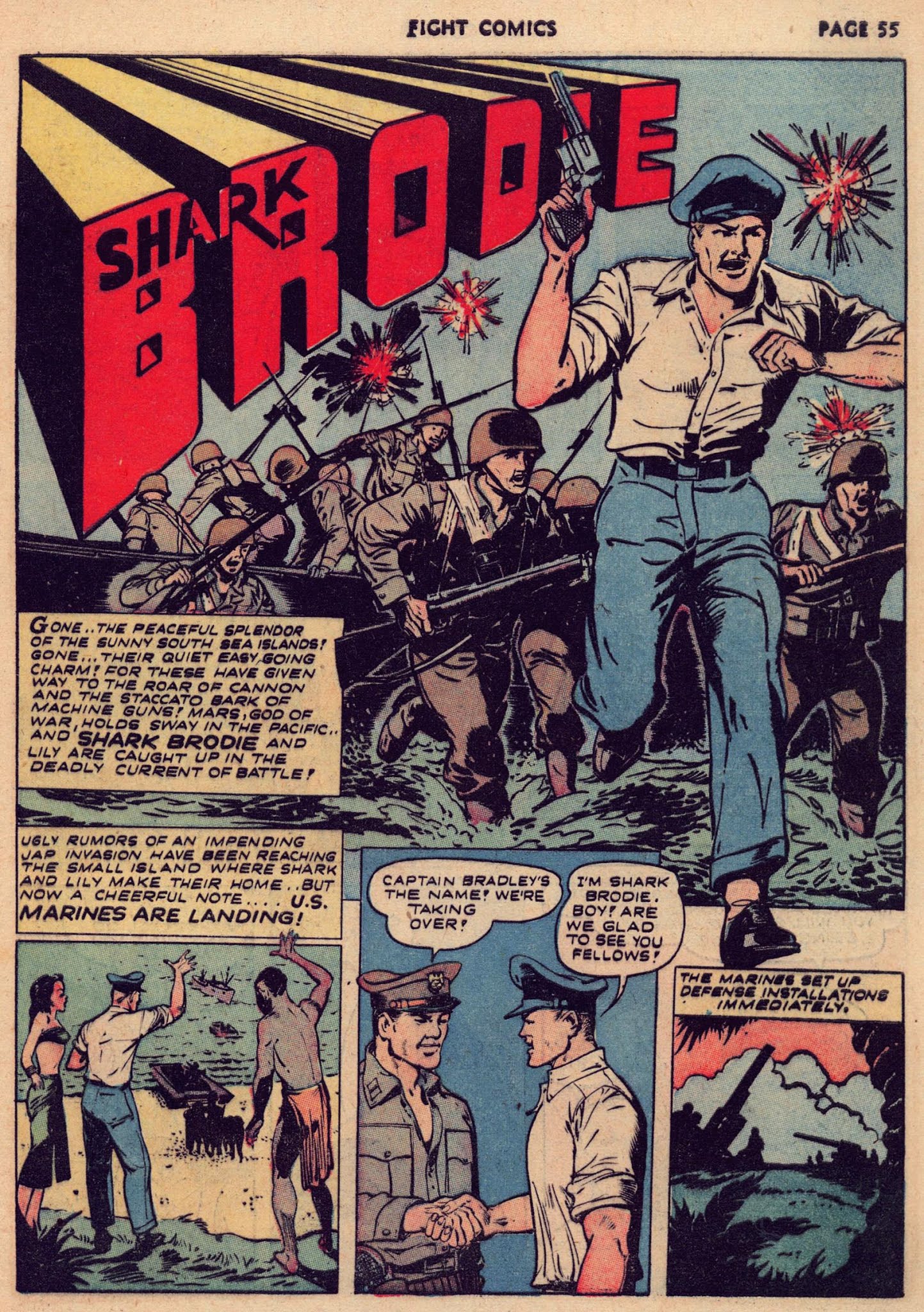 Read online Fight Comics comic -  Issue #24 - 57