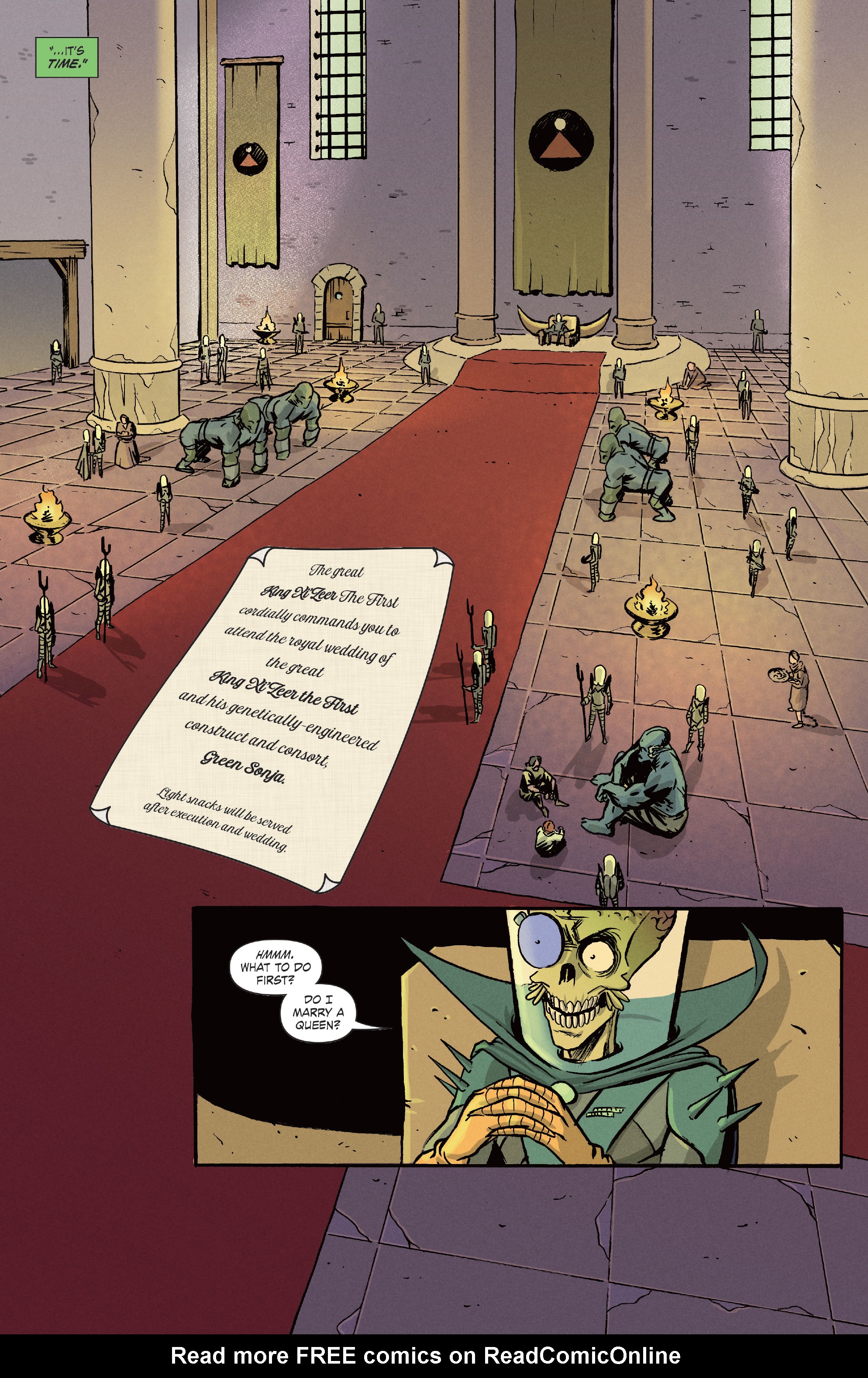 Mars Attacks Red Sonja Issue 5 Read Mars Attacks Red Sonja Issue 5