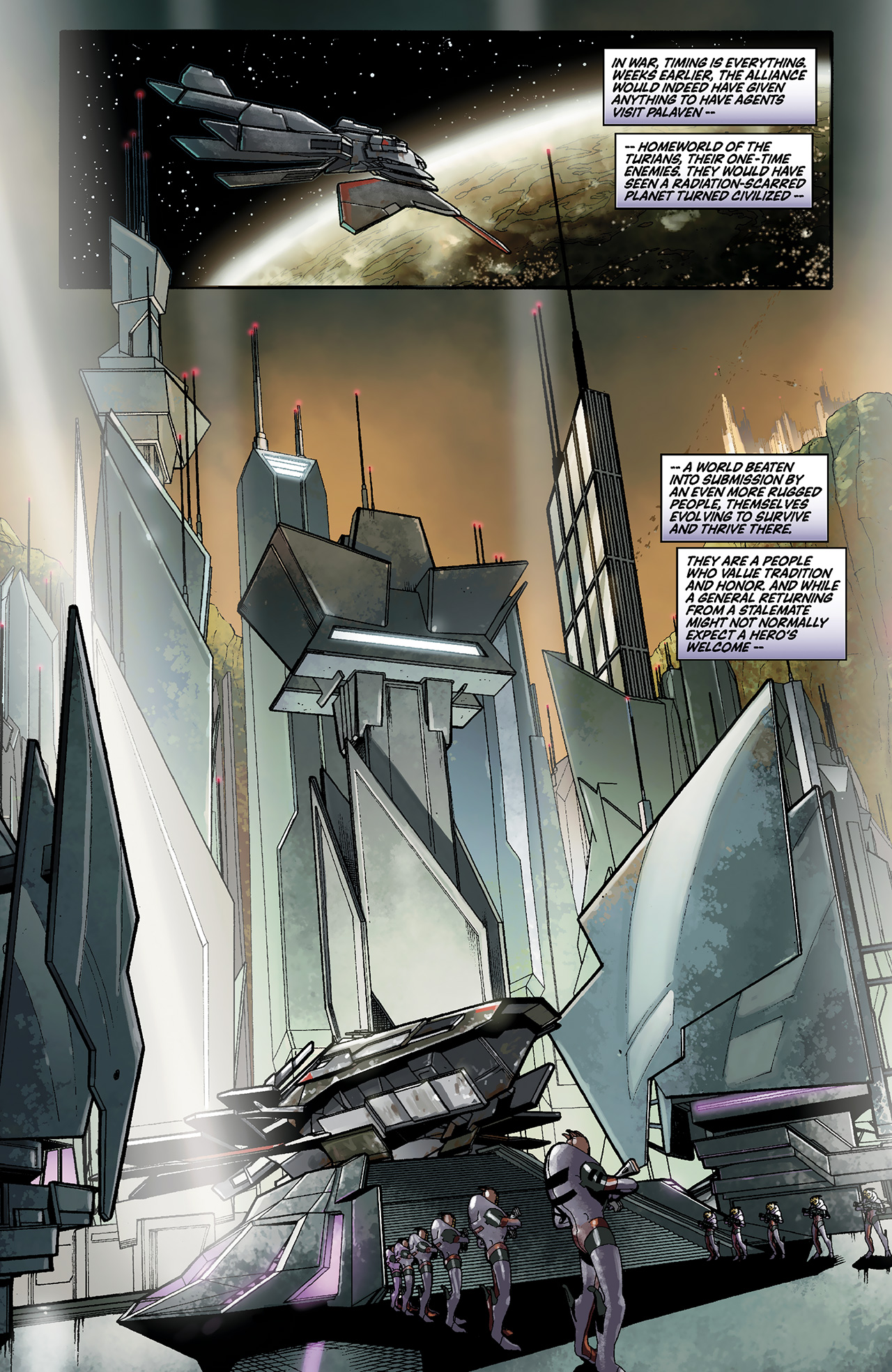 Read online Mass Effect: Evolution comic -  Issue #3 - 12