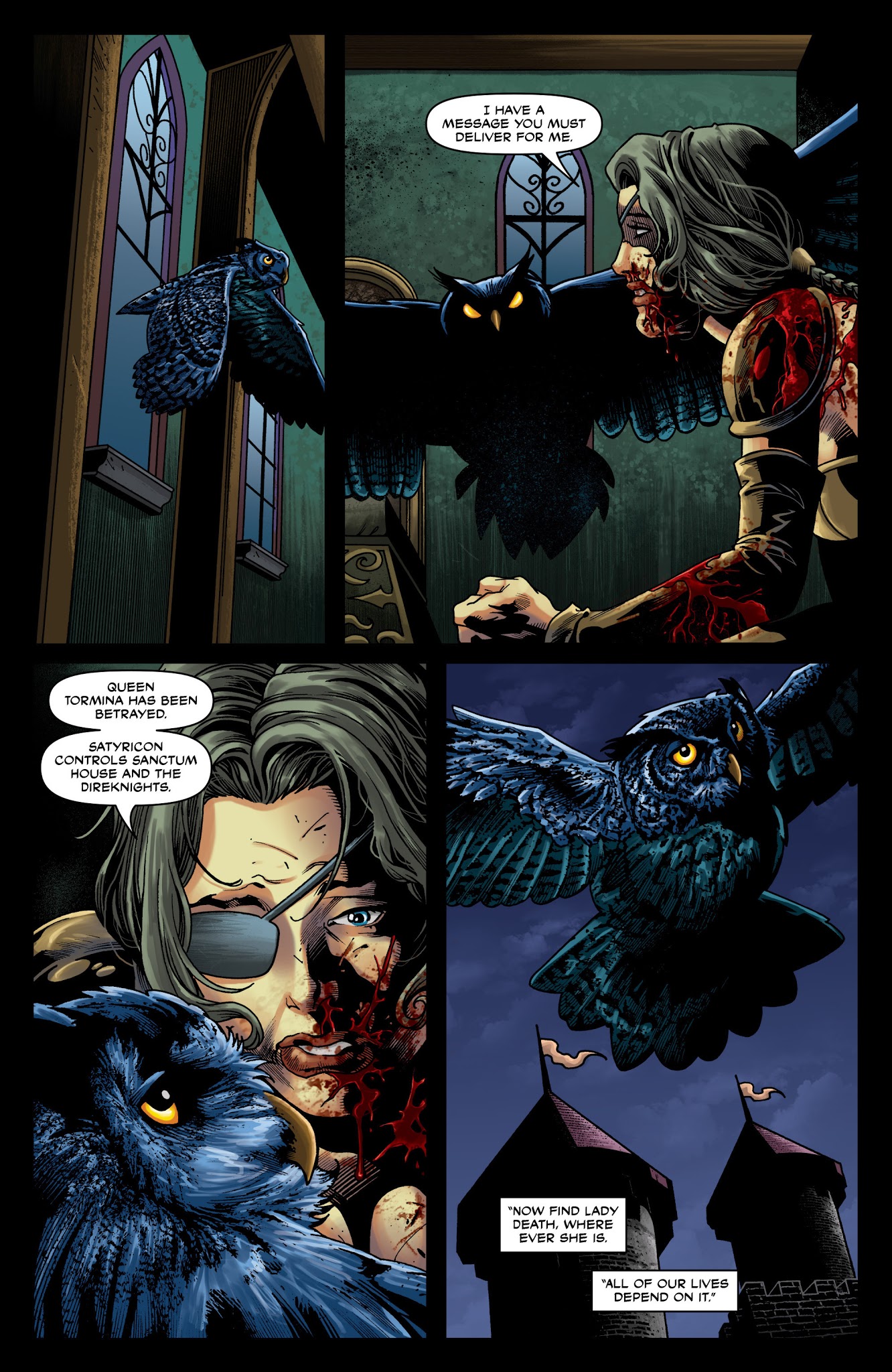 Read online Lady Death: Apocalypse comic -  Issue #6 - 5