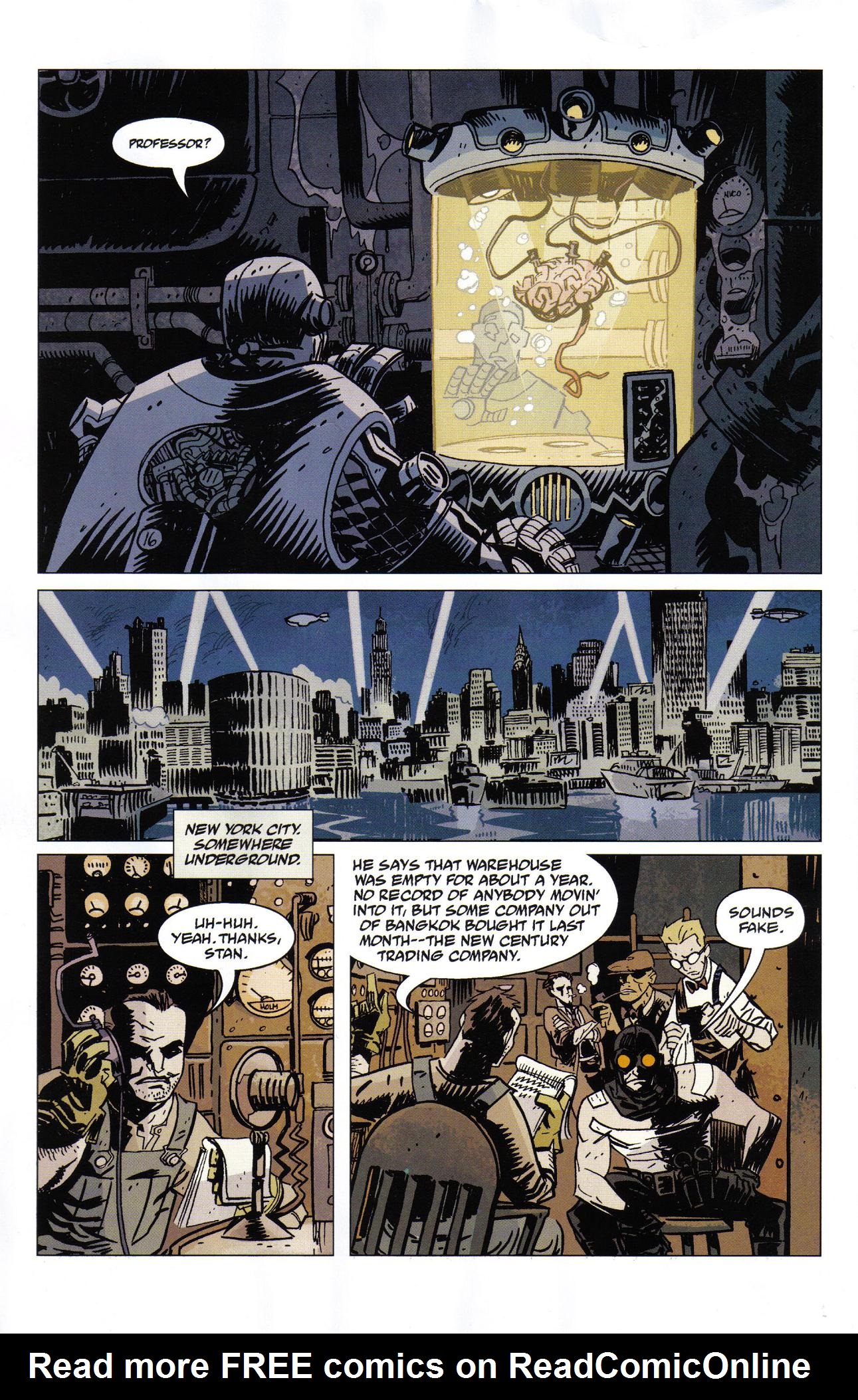 Read online Lobster Johnson: The Iron Prometheus comic -  Issue #3 - 4