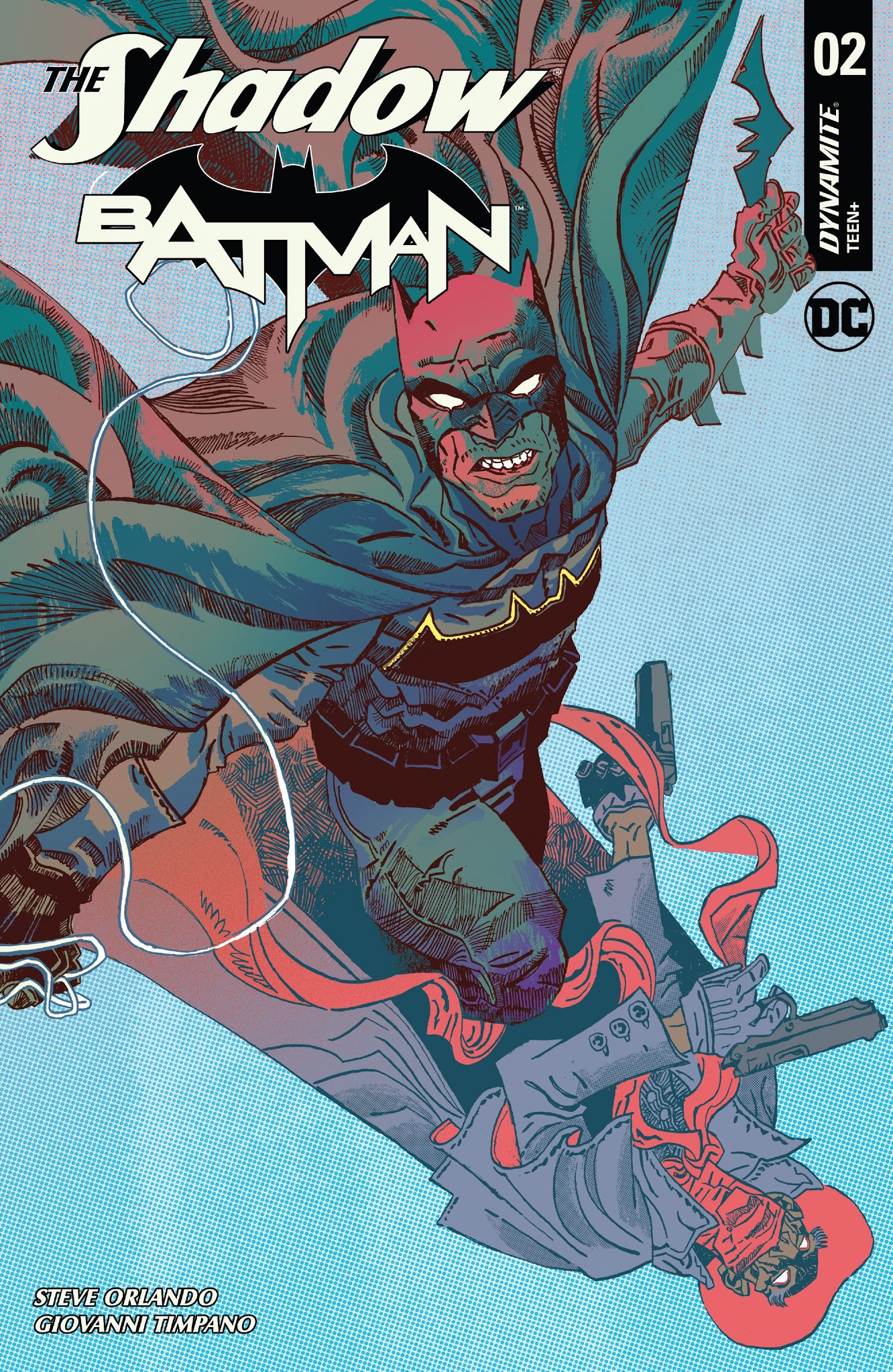 Read online The Shadow/Batman comic -  Issue #2 - 3