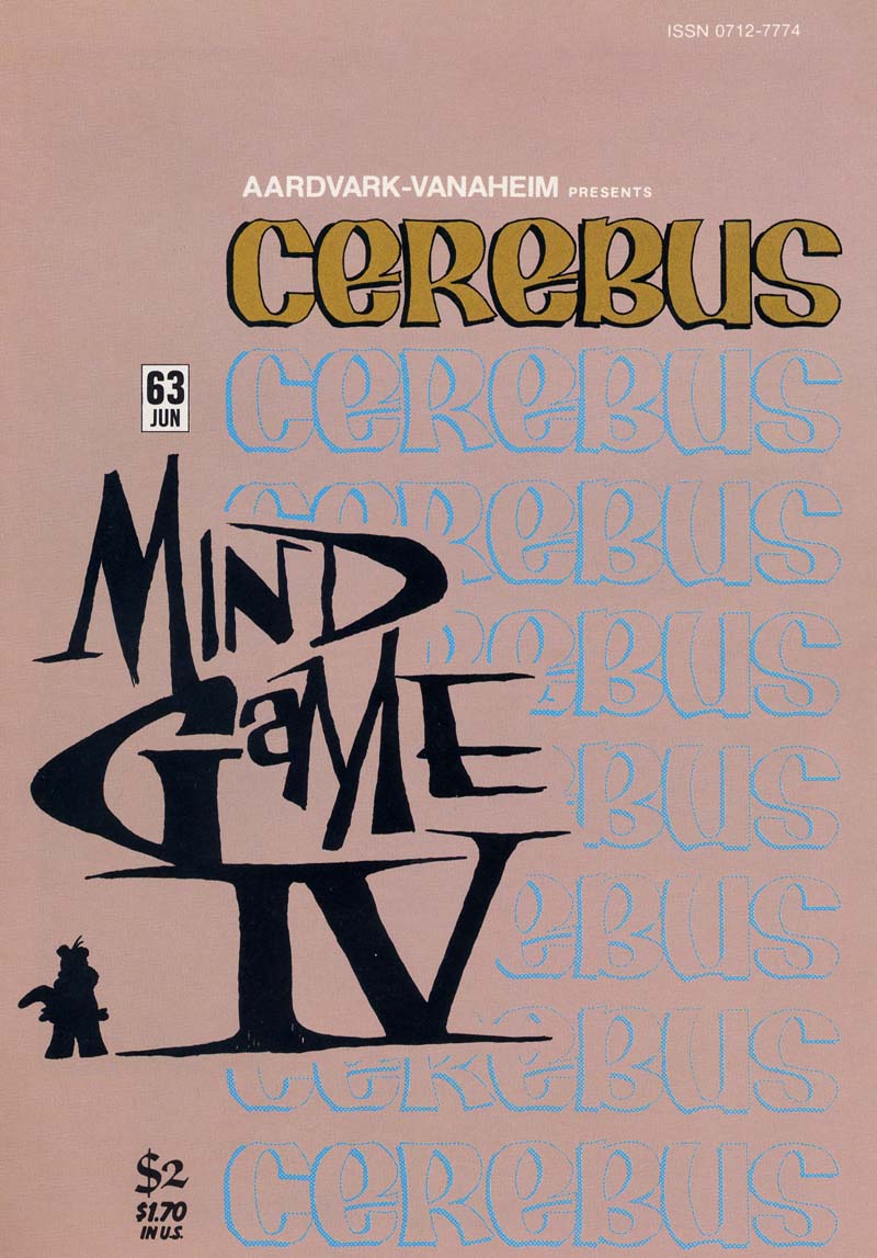 Read online Cerebus comic -  Issue #63 - 1