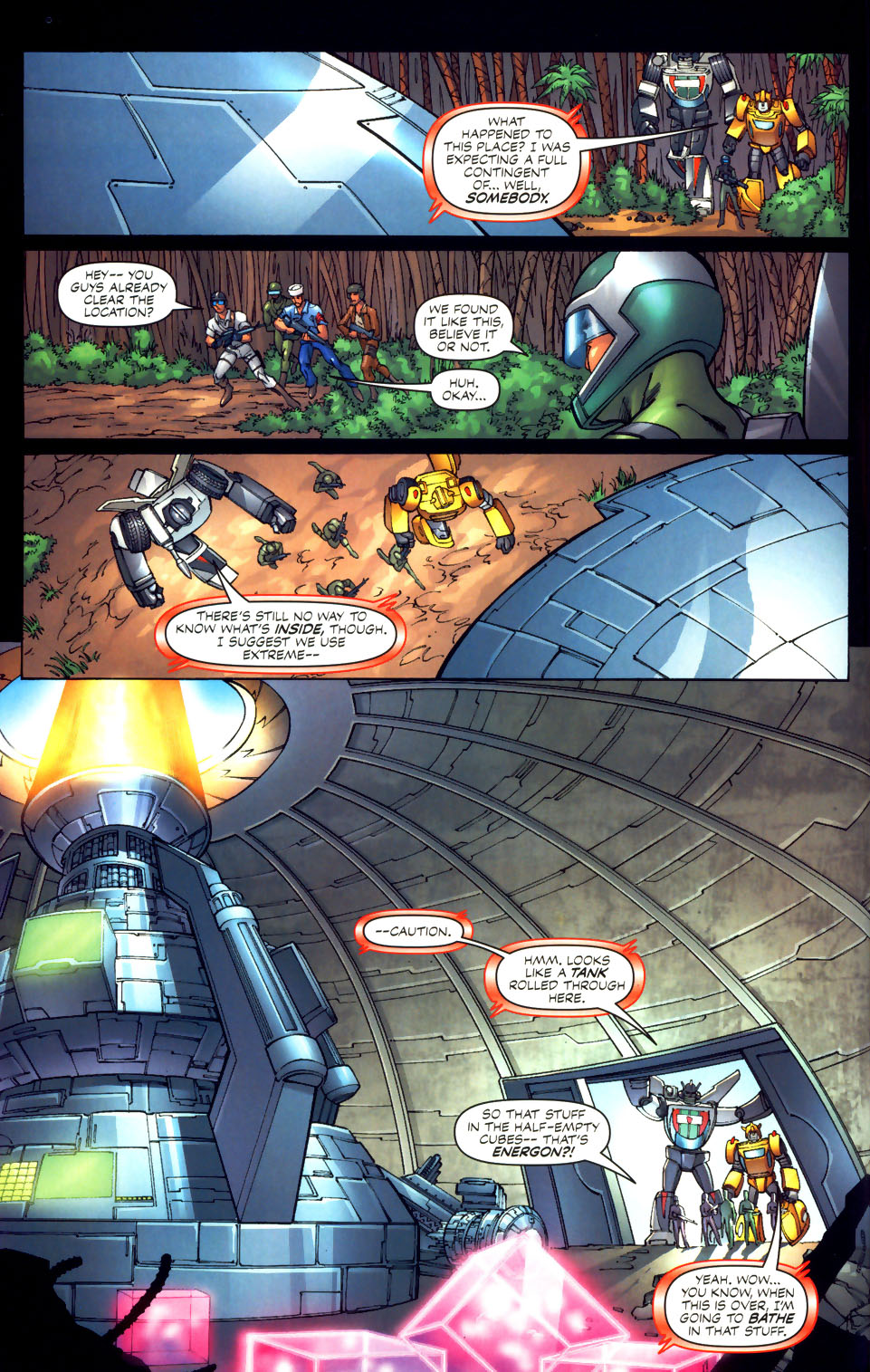 Read online G.I. Joe vs. The Transformers comic -  Issue #6 - 7