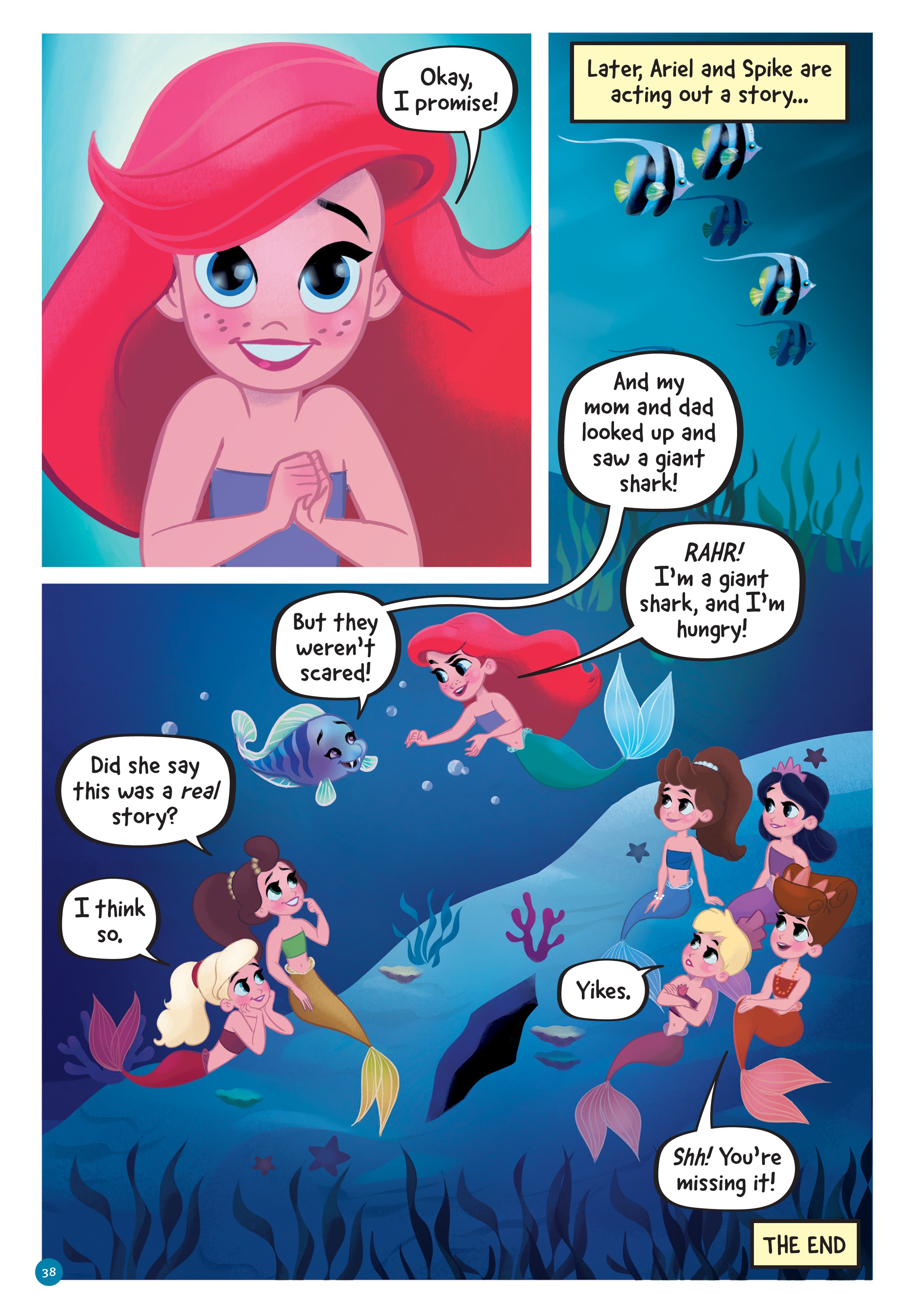 Read online Disney Princess: Ariel and the Sea Wolf comic -  Issue # Full - 35