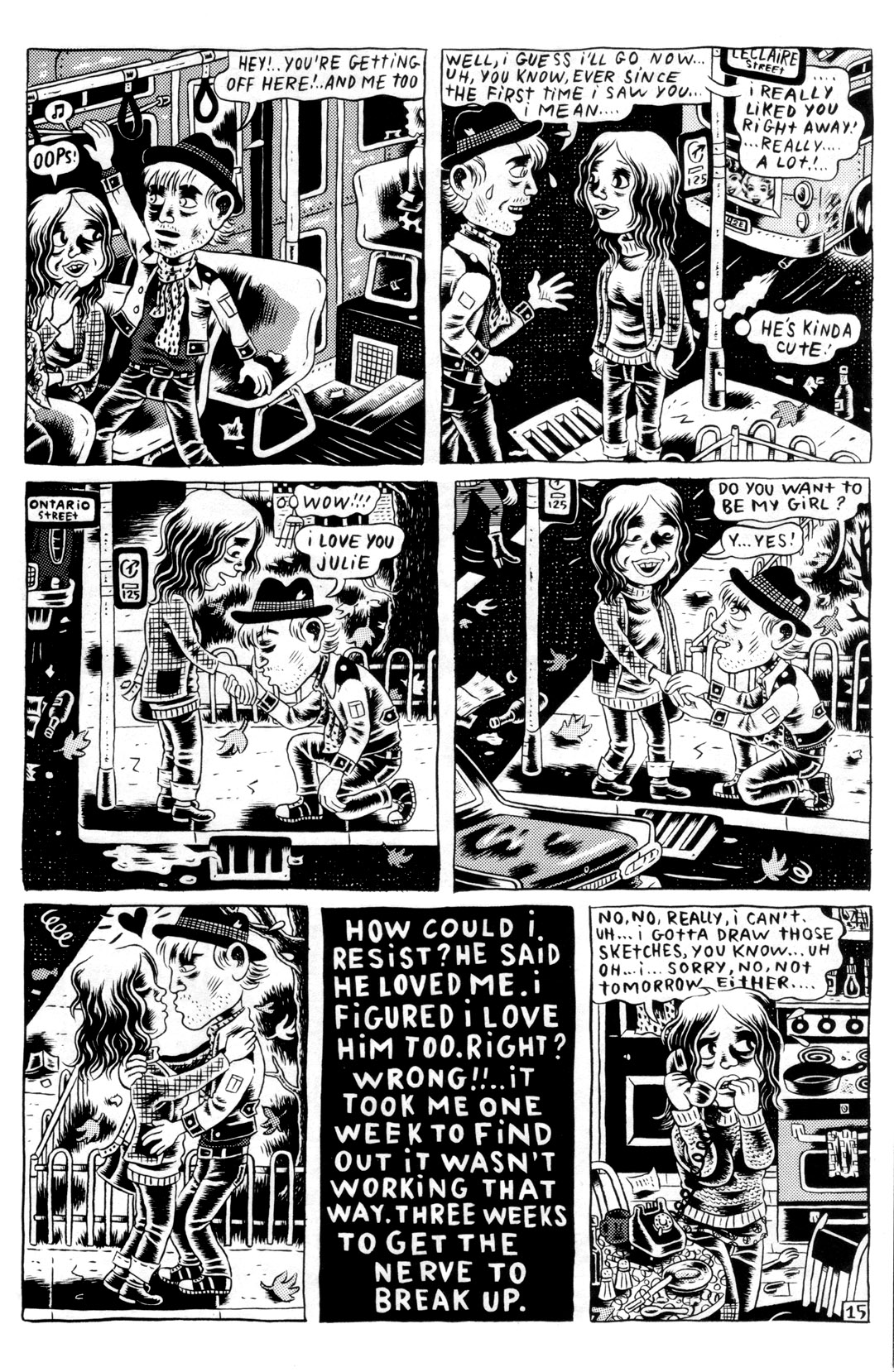 Read online Dirty Plotte comic -  Issue #9 - 17