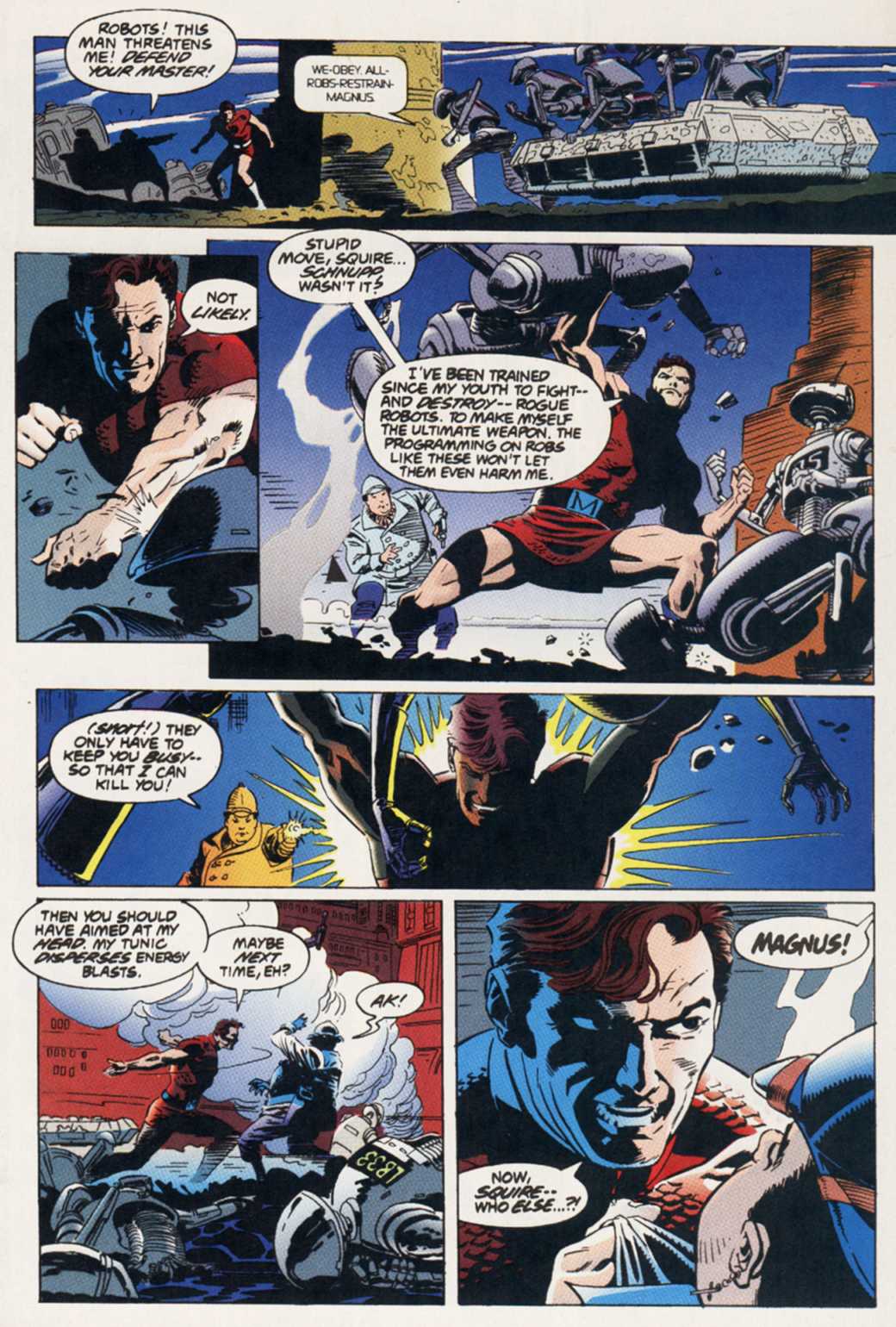 Predator vs. Magnus Robot Fighter issue 1 - Page 10