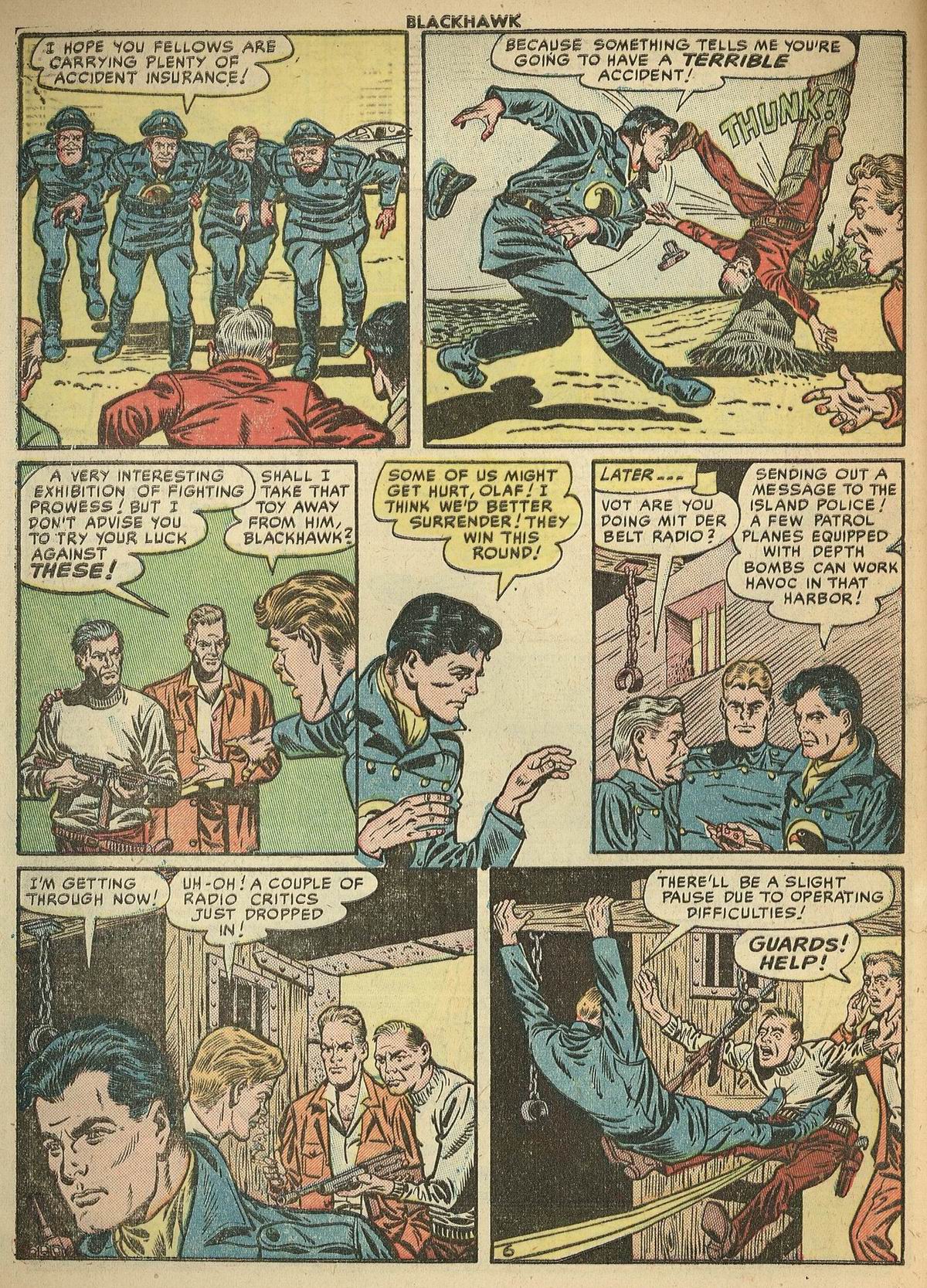 Read online Blackhawk (1957) comic -  Issue #47 - 33