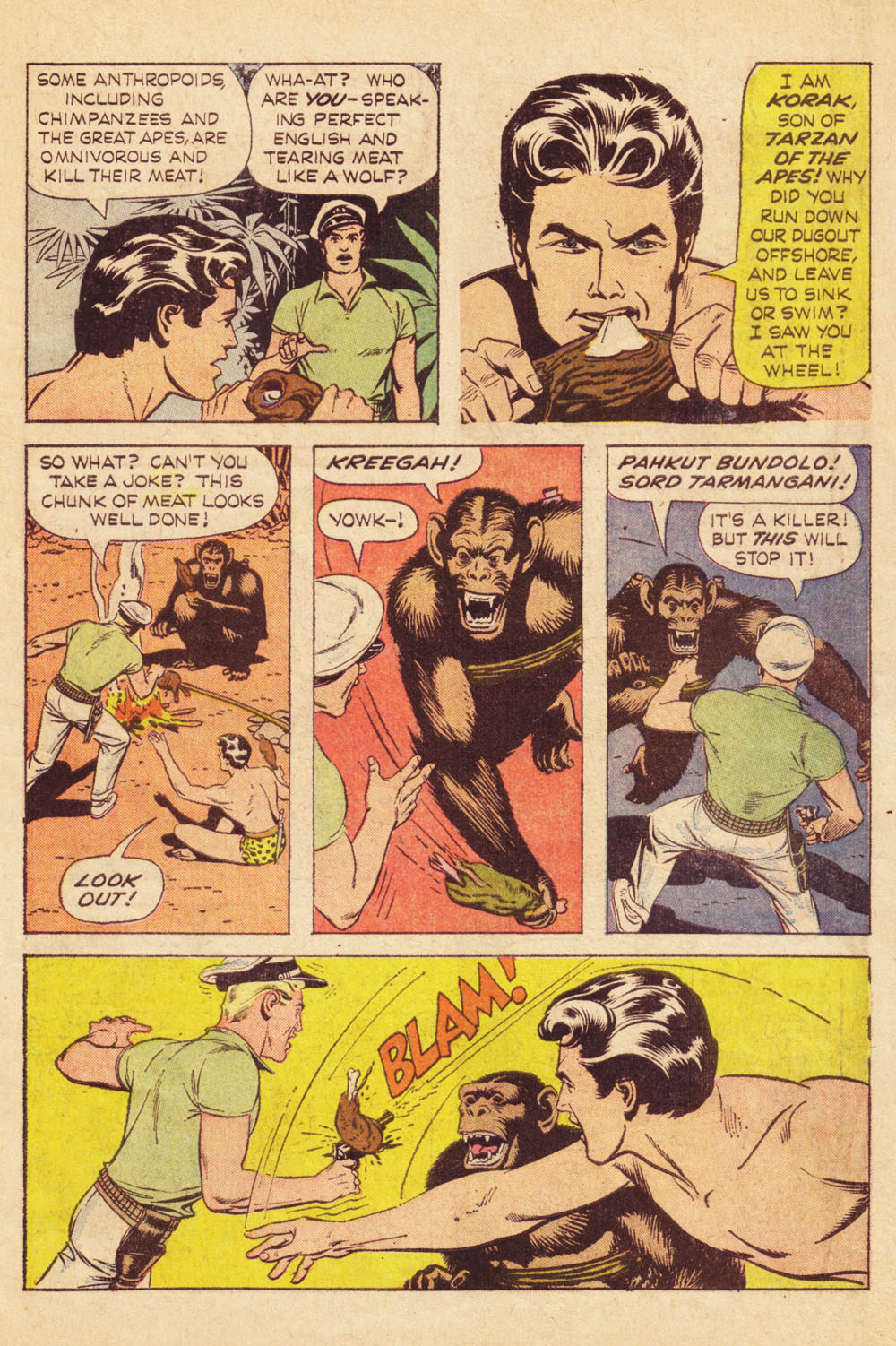 Read online Korak, Son of Tarzan (1964) comic -  Issue #2 - 5