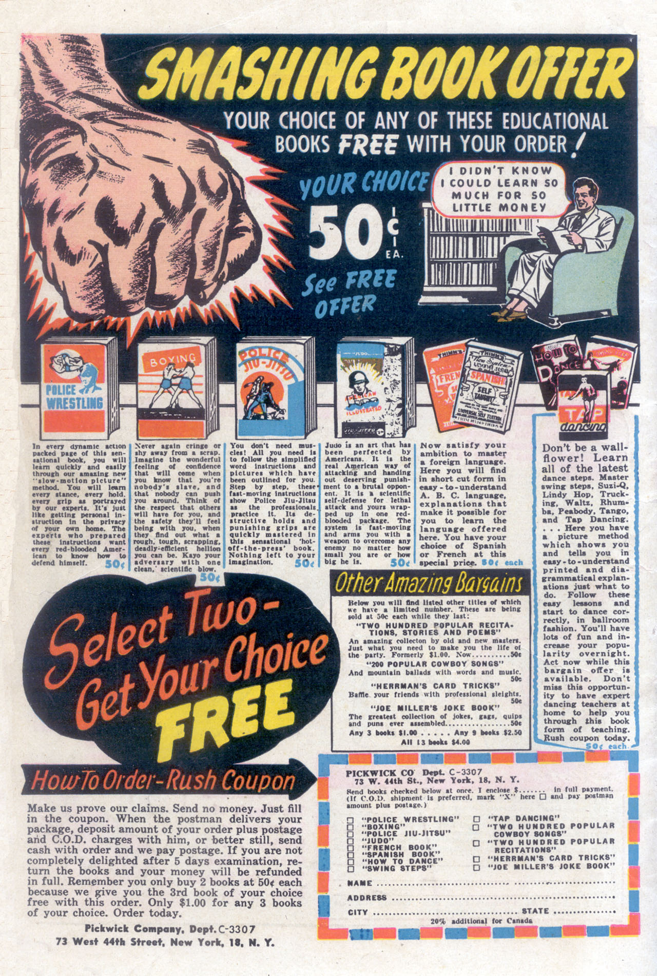 Read online Fight Comics comic -  Issue #39 - 52