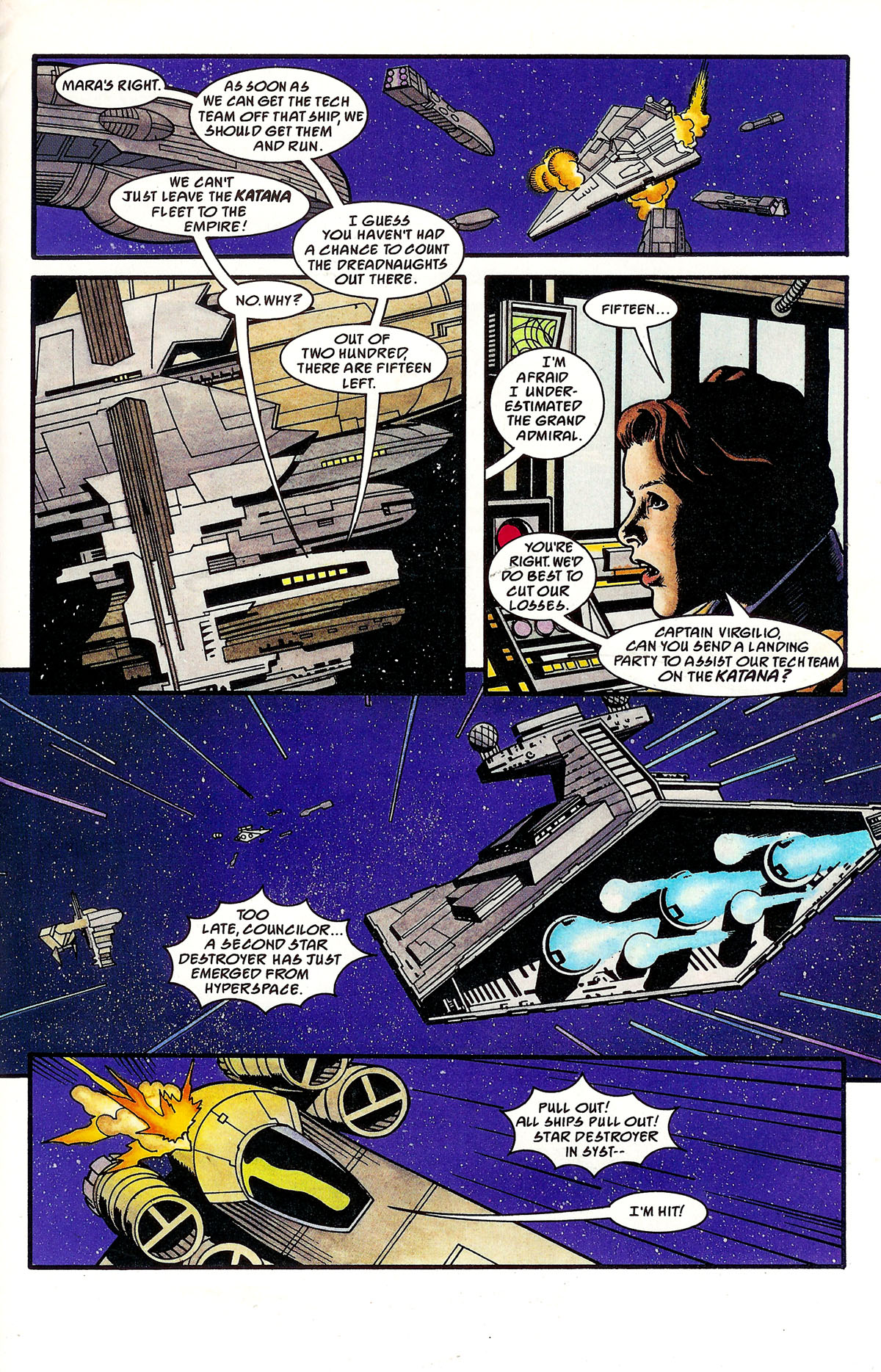 Read online Star Wars: Dark Force Rising comic -  Issue #6 - 21