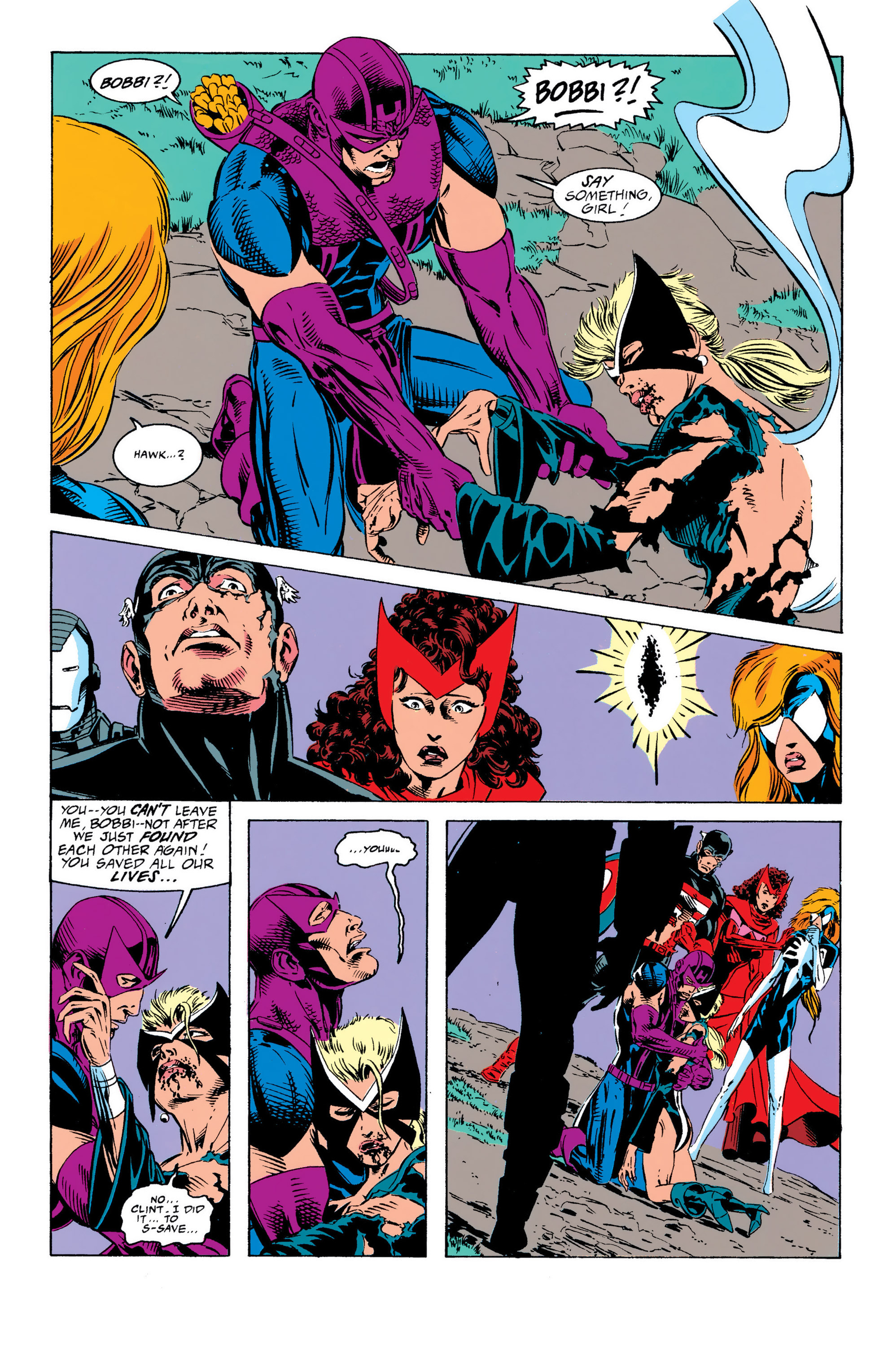 Read online Avengers West Coast (1989) comic -  Issue #100 - 25