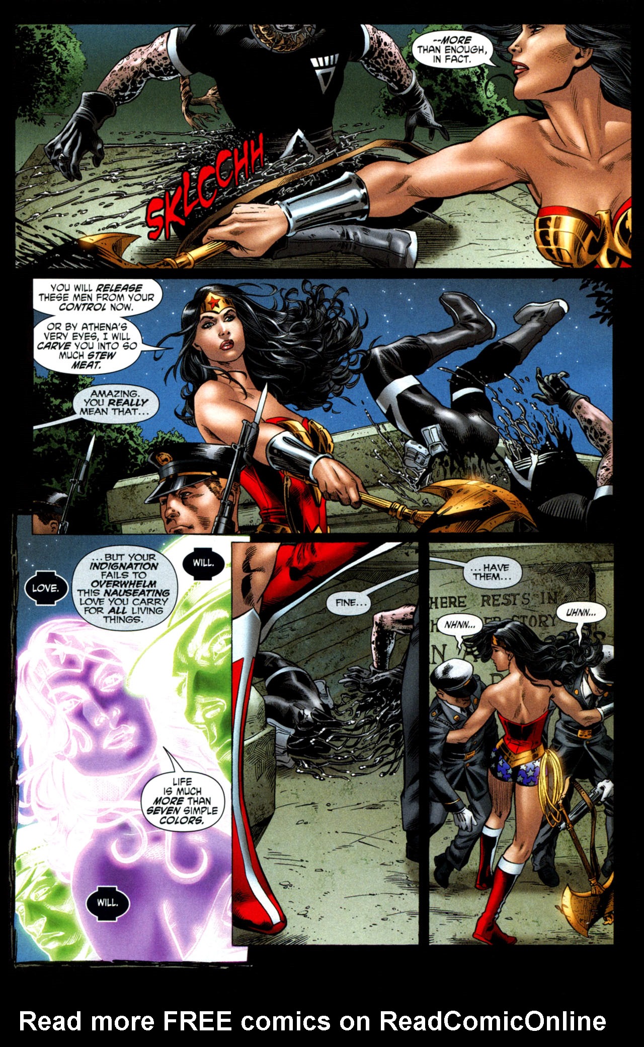 Read online Blackest Night: Wonder Woman comic -  Issue #1 - 10