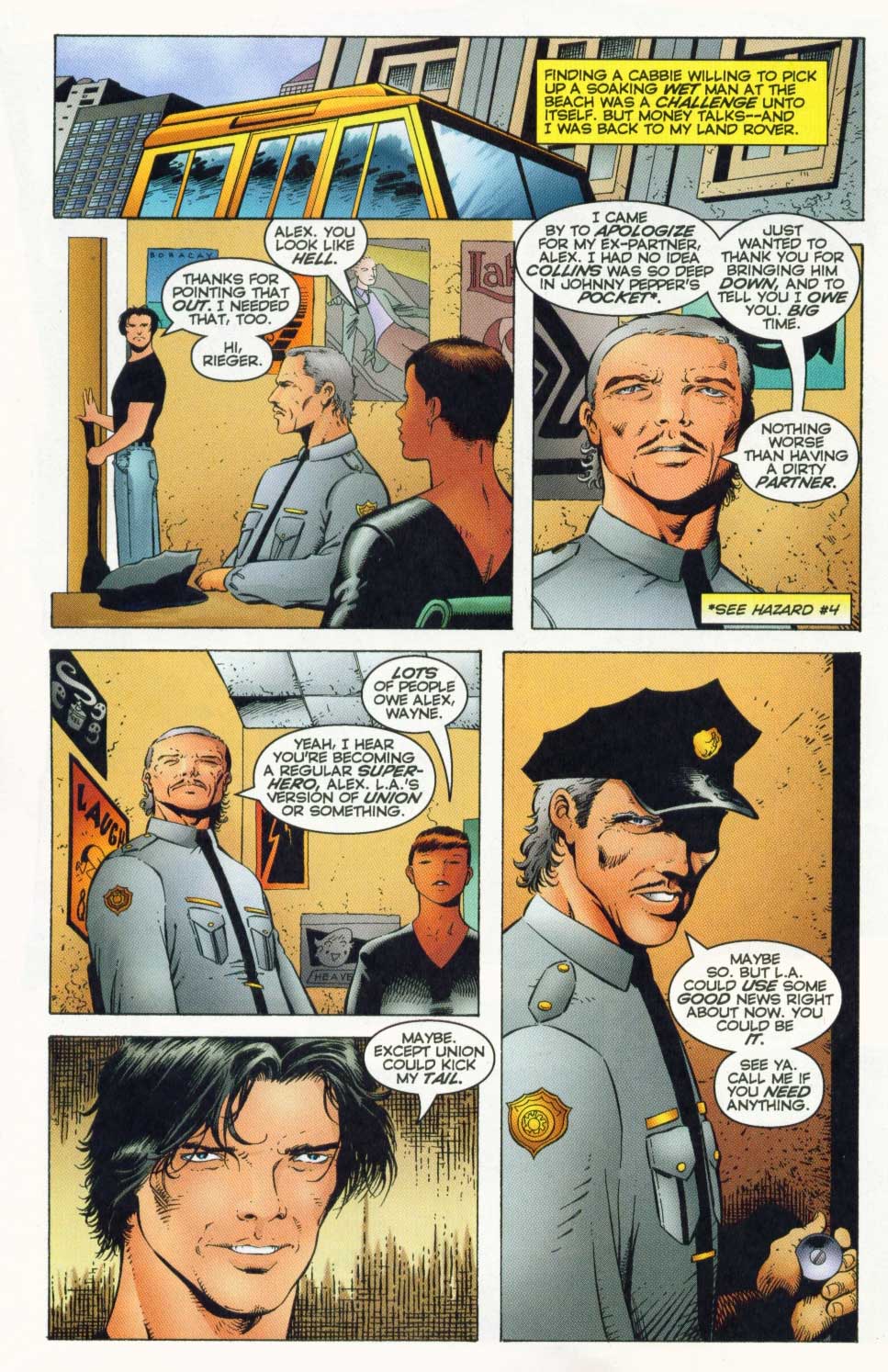 Read online Hazard comic -  Issue #6 - 5