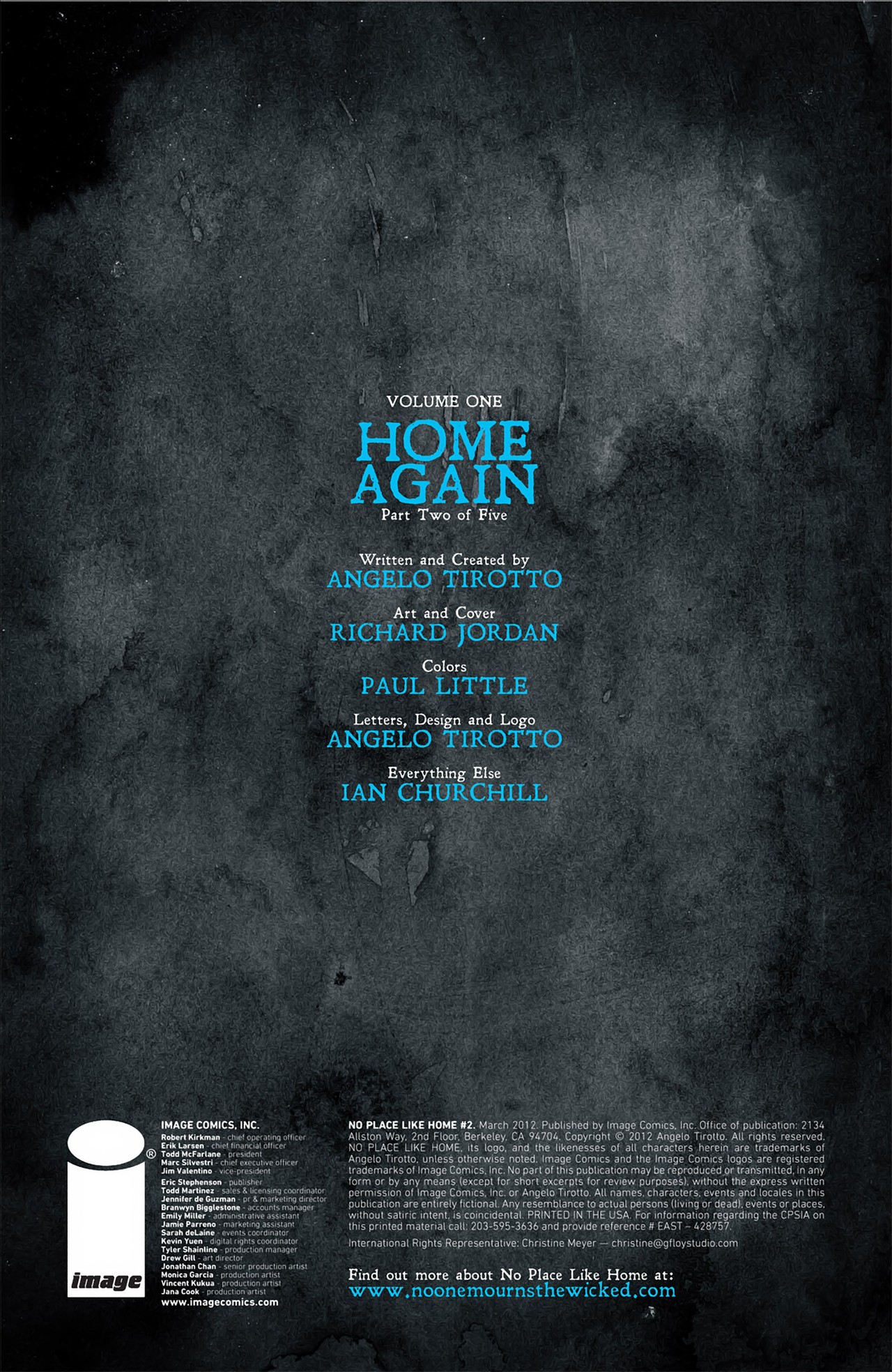 Read online No Place Like Home comic -  Issue #2 - 2
